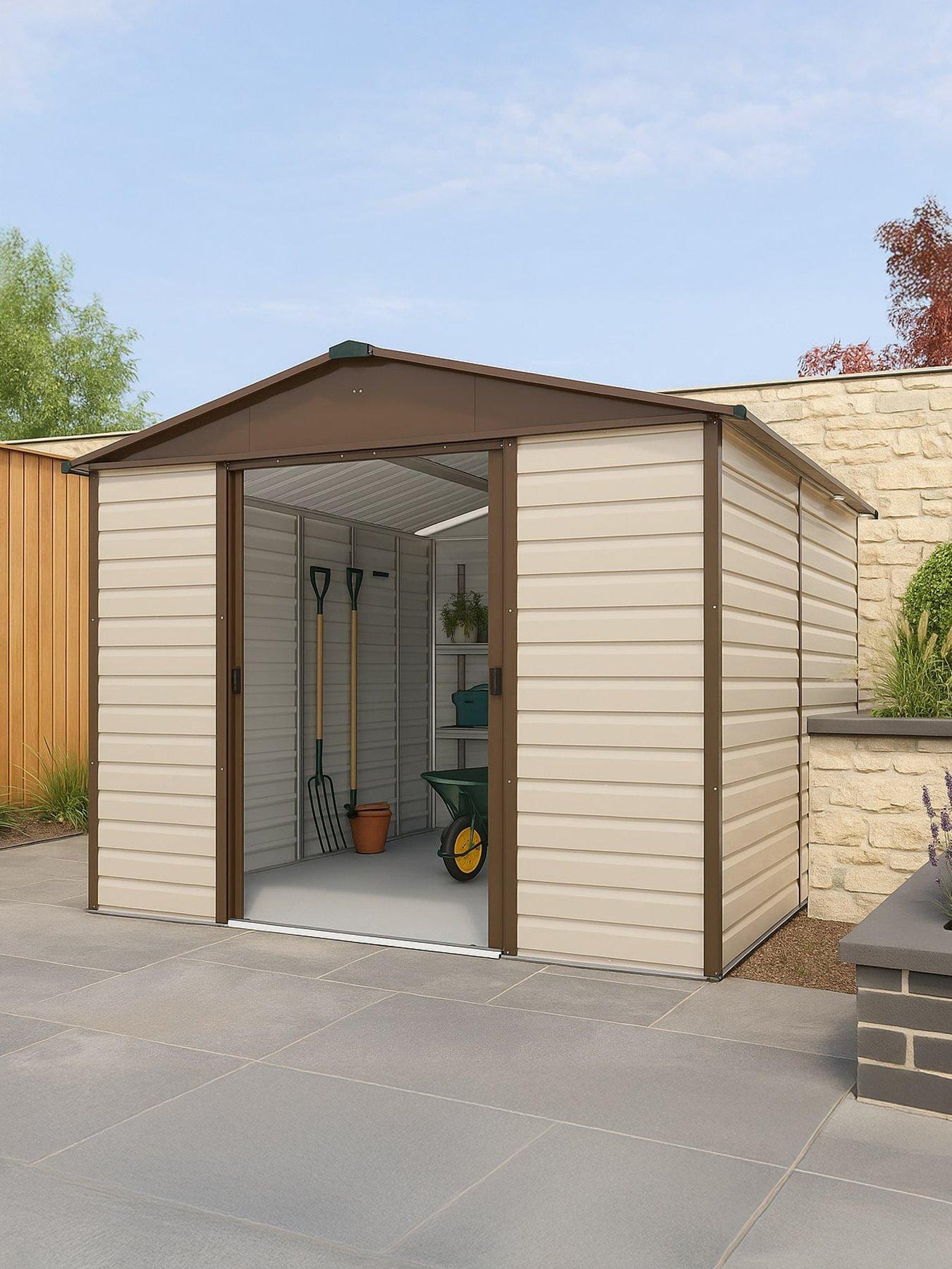 Yardmaster 10 X 12 ft Shiplap Metal Shed