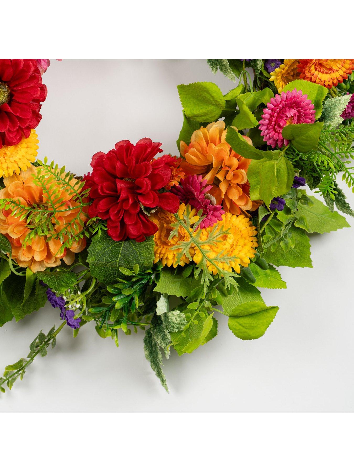 Image 3 of 3 of Scottish Everlastings 60cm Multi Floral Wreath