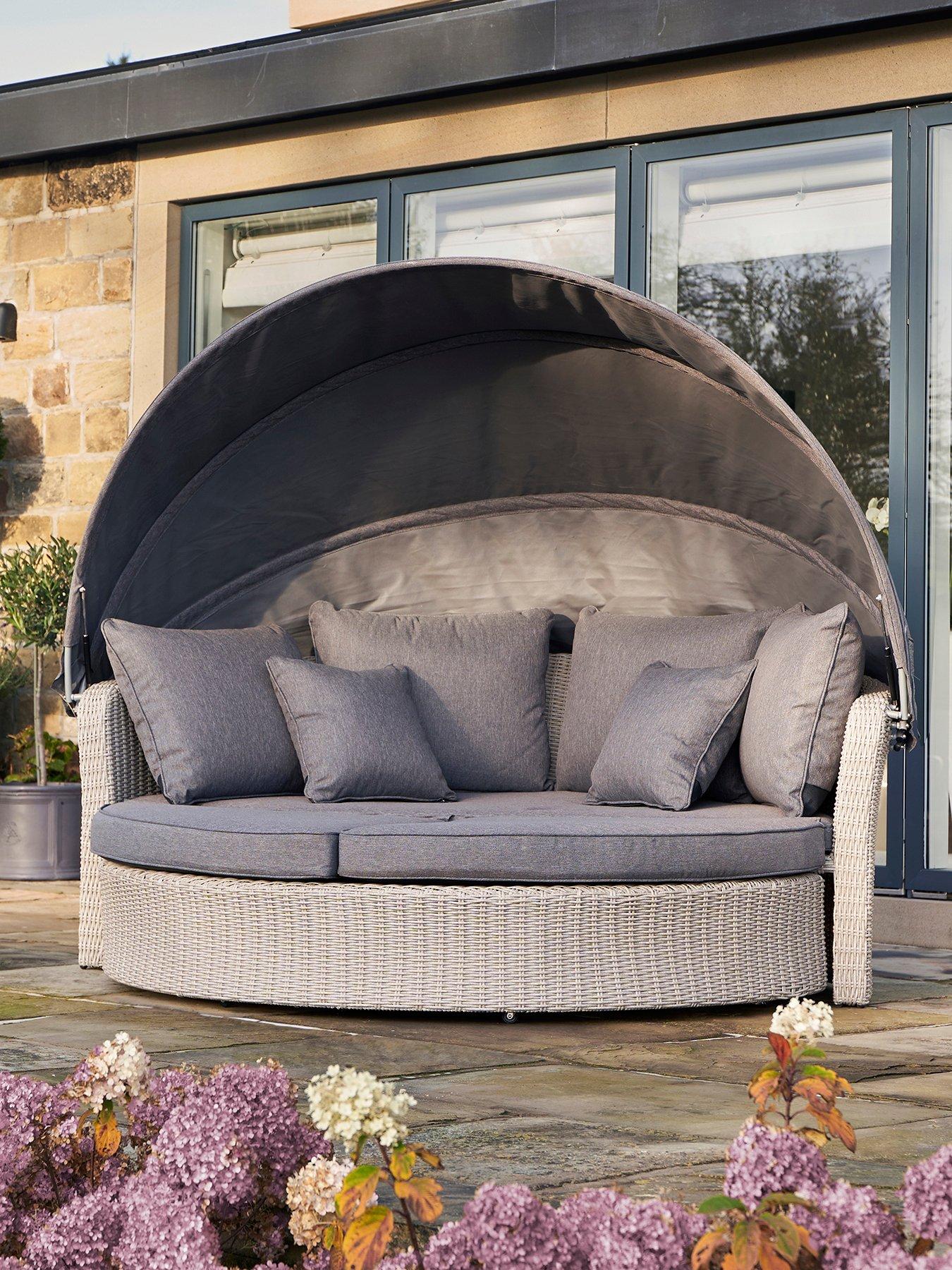 Pacific Stone Grey Bermuda Day Bed