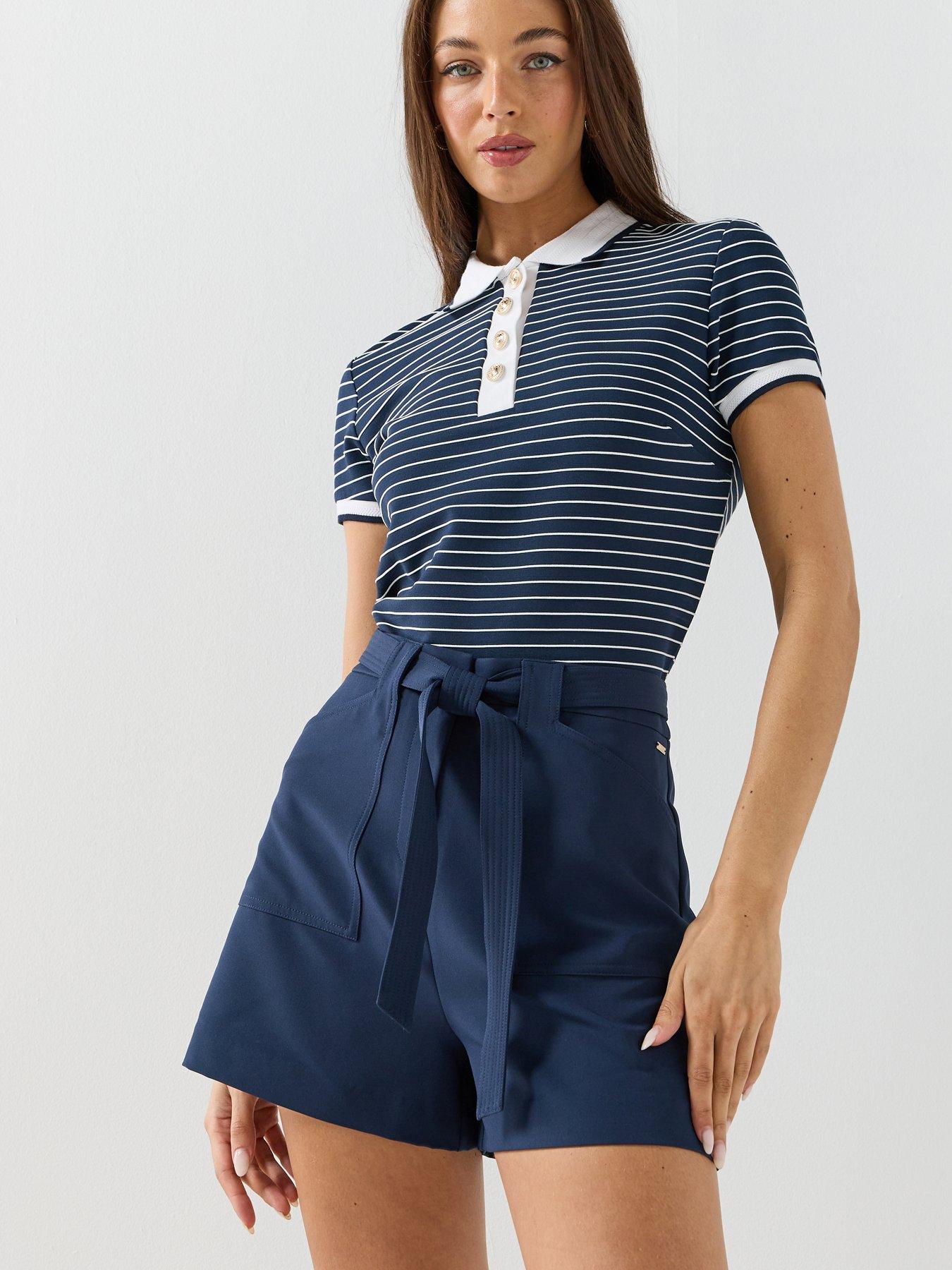 Guess Ss Polo Nk Alphonsine Striped