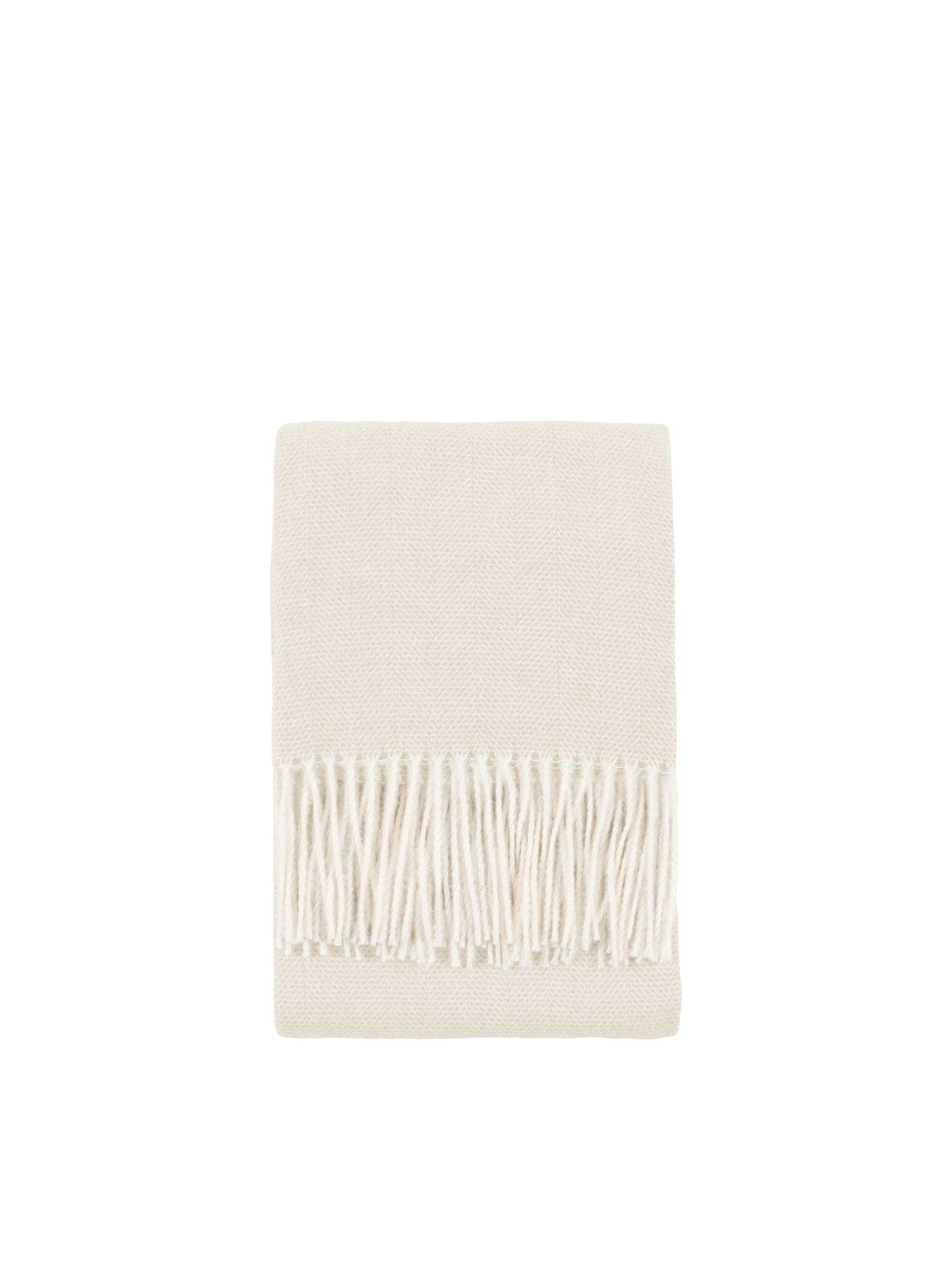 Image 2 of 2 of Gallery Direct Cashmere Herringbone Throw