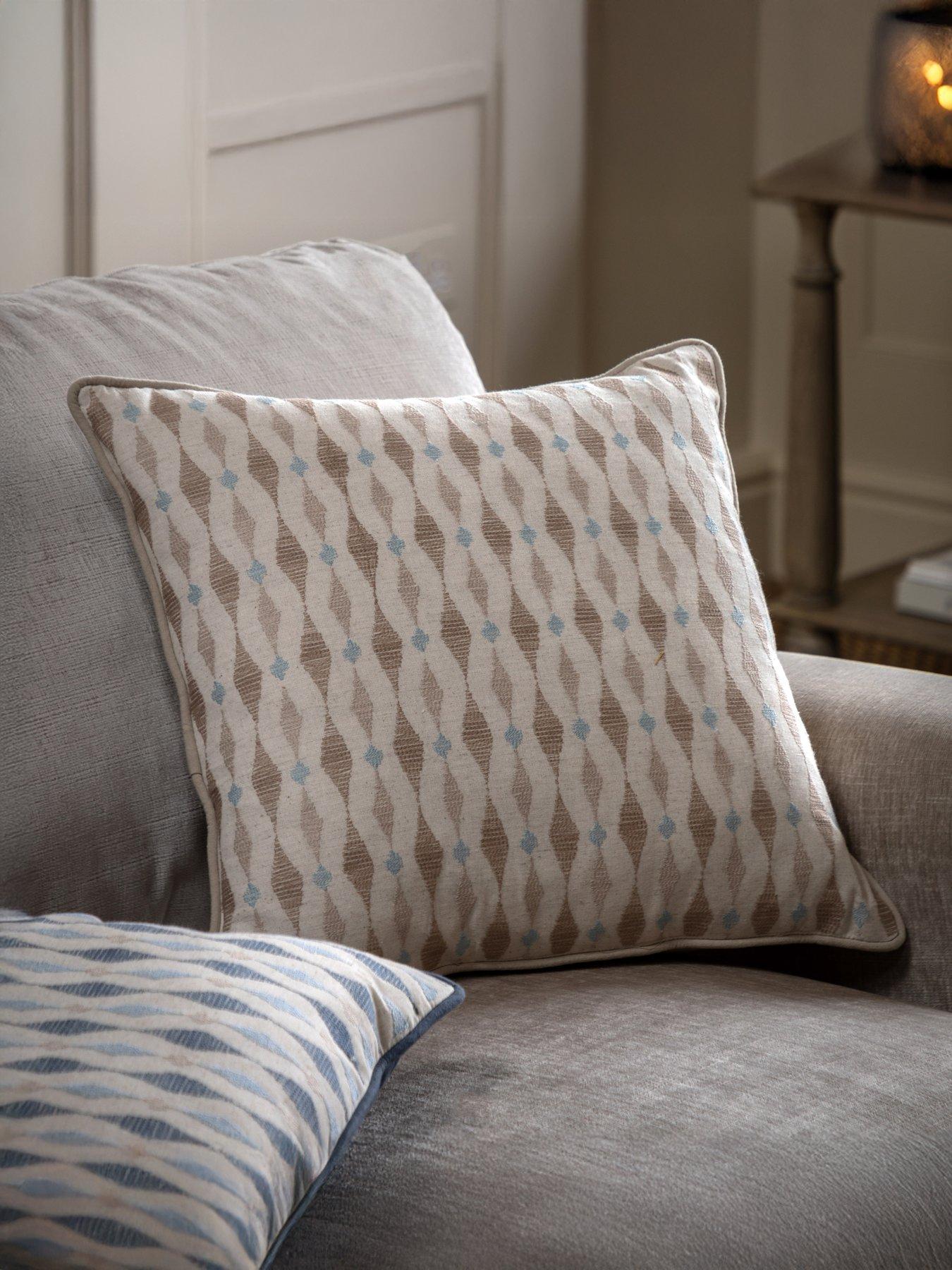 Gallery Direct Emb Ikat Cushion