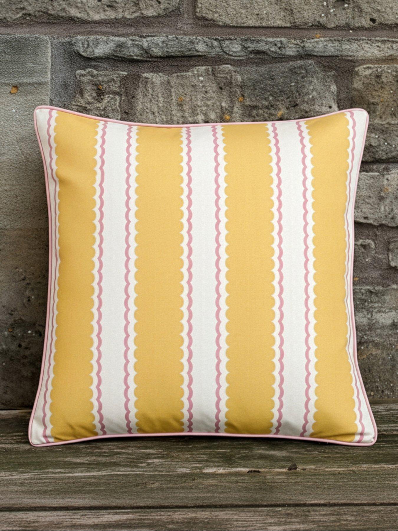 Image 1 of 4 of Gallery Direct Calivana Stripe Cushion 45x45cm