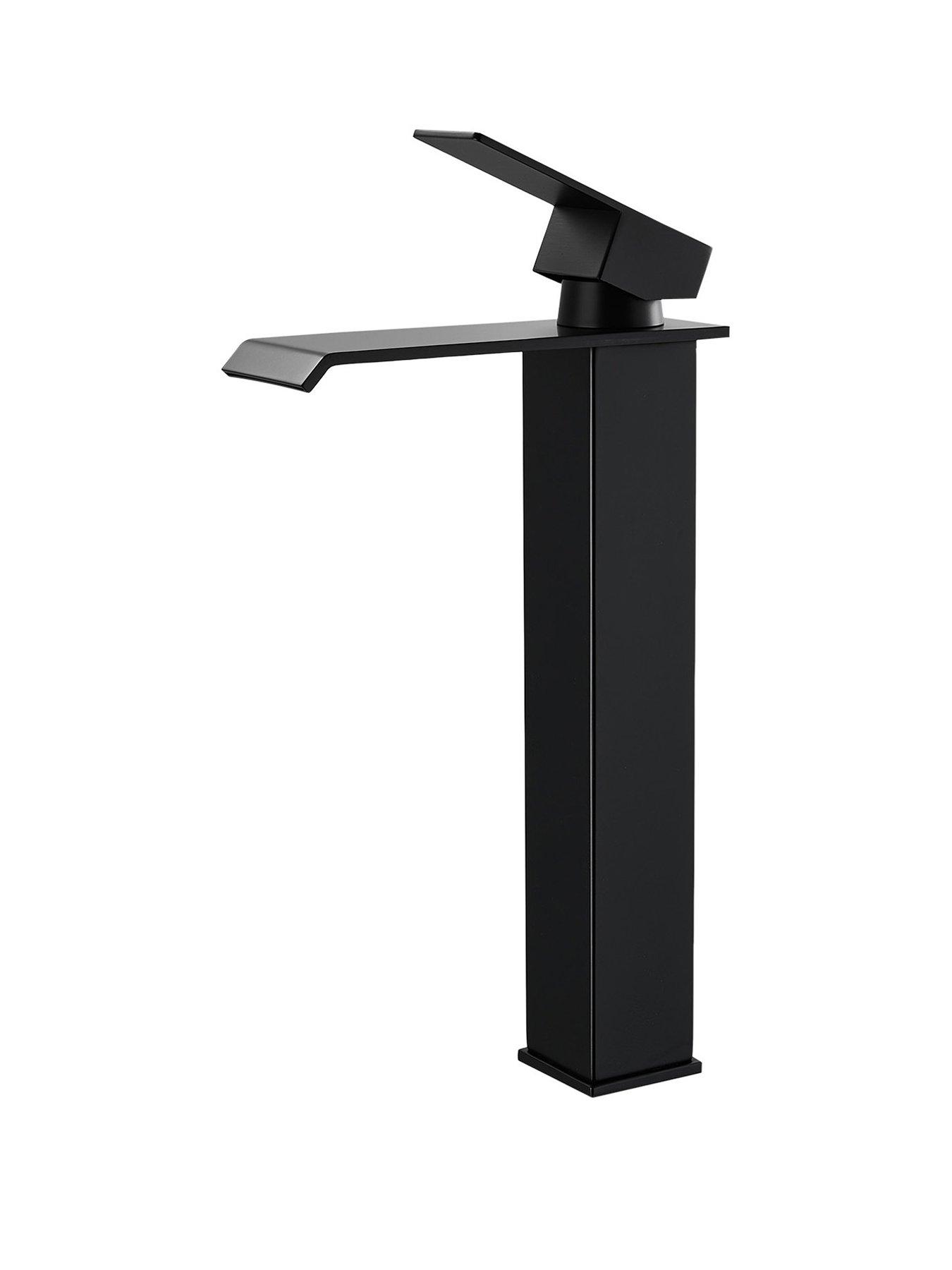 Image 2 of 7 of Living and Home Black 304 Stainless Steel Basin Mixer Tap