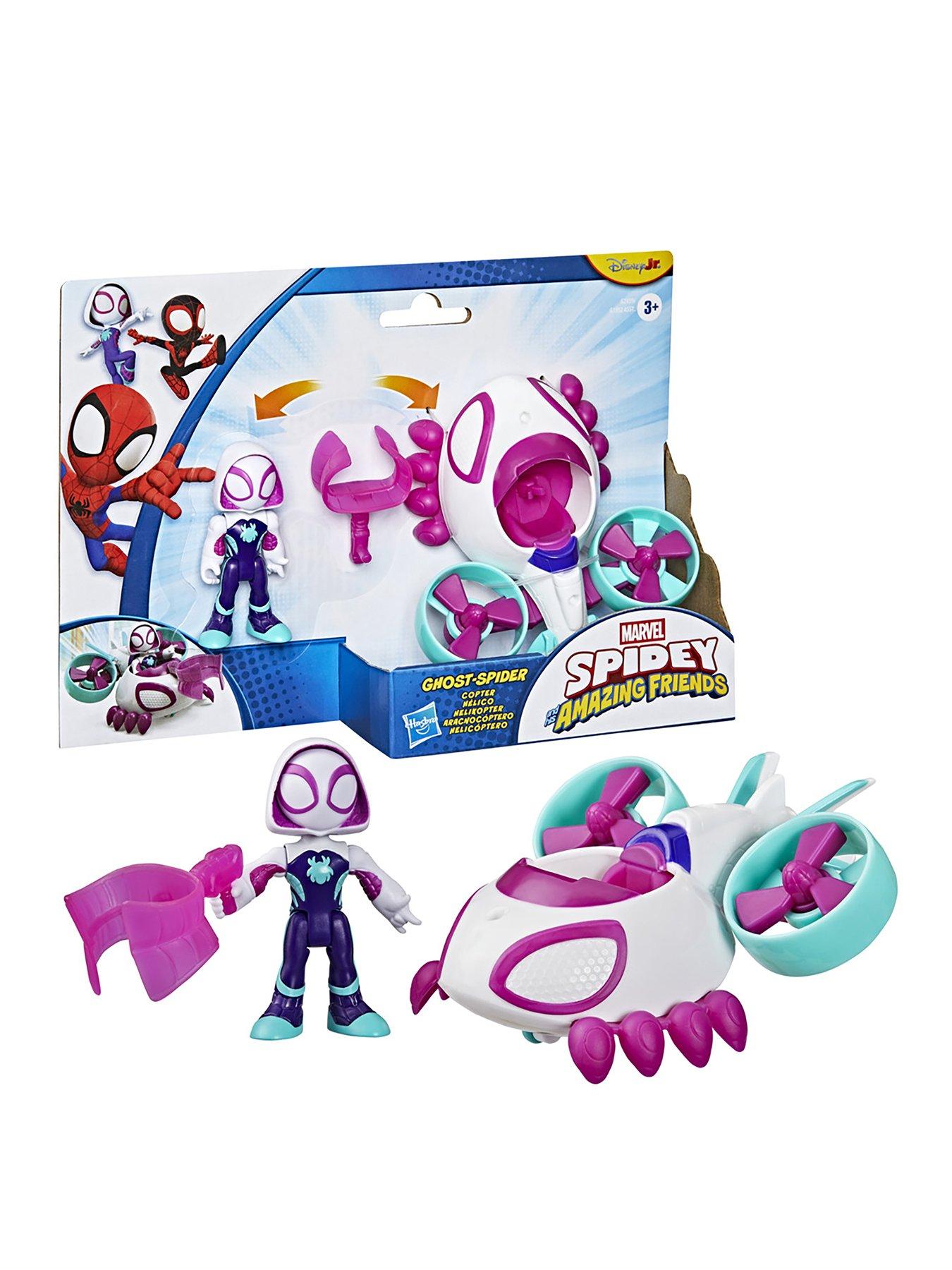 Spidey and His Amazing Friends 3 in 1 Spidey and Friends Ghost Copter Vehicle