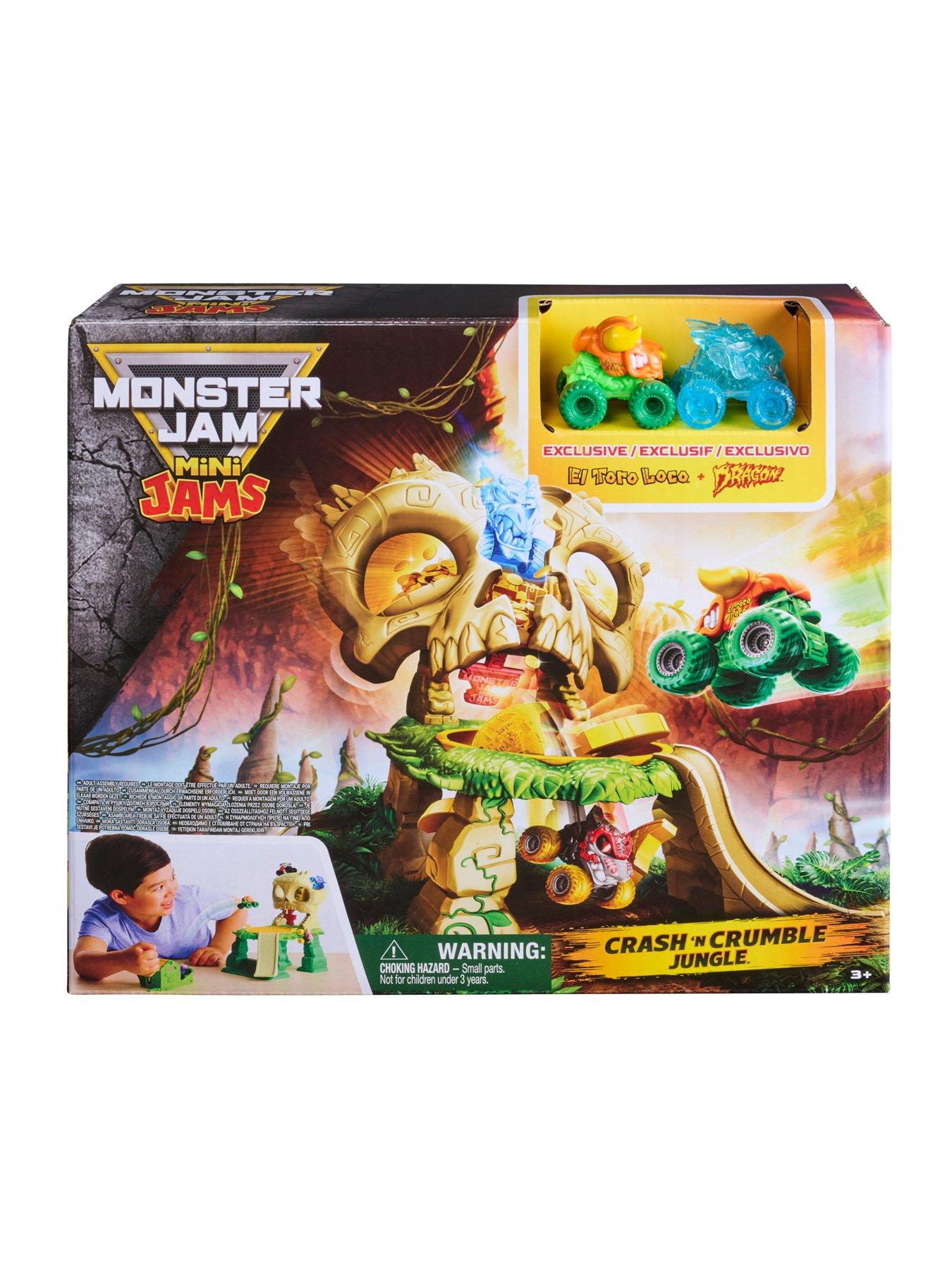 Image 2 of 5 of Monster Jam S26 Mini Jams Jungle Playset NEW