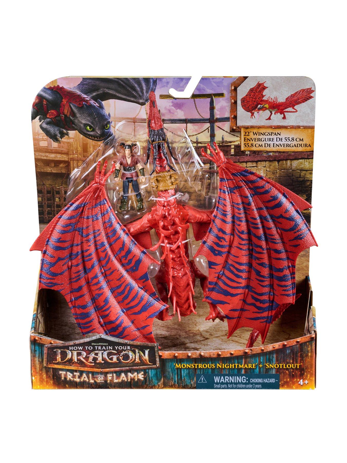 Image 2 of 7 of How to Train Your Dragon Viking &amp; Dragon - Monstrous Nightmare &amp; Snotlout