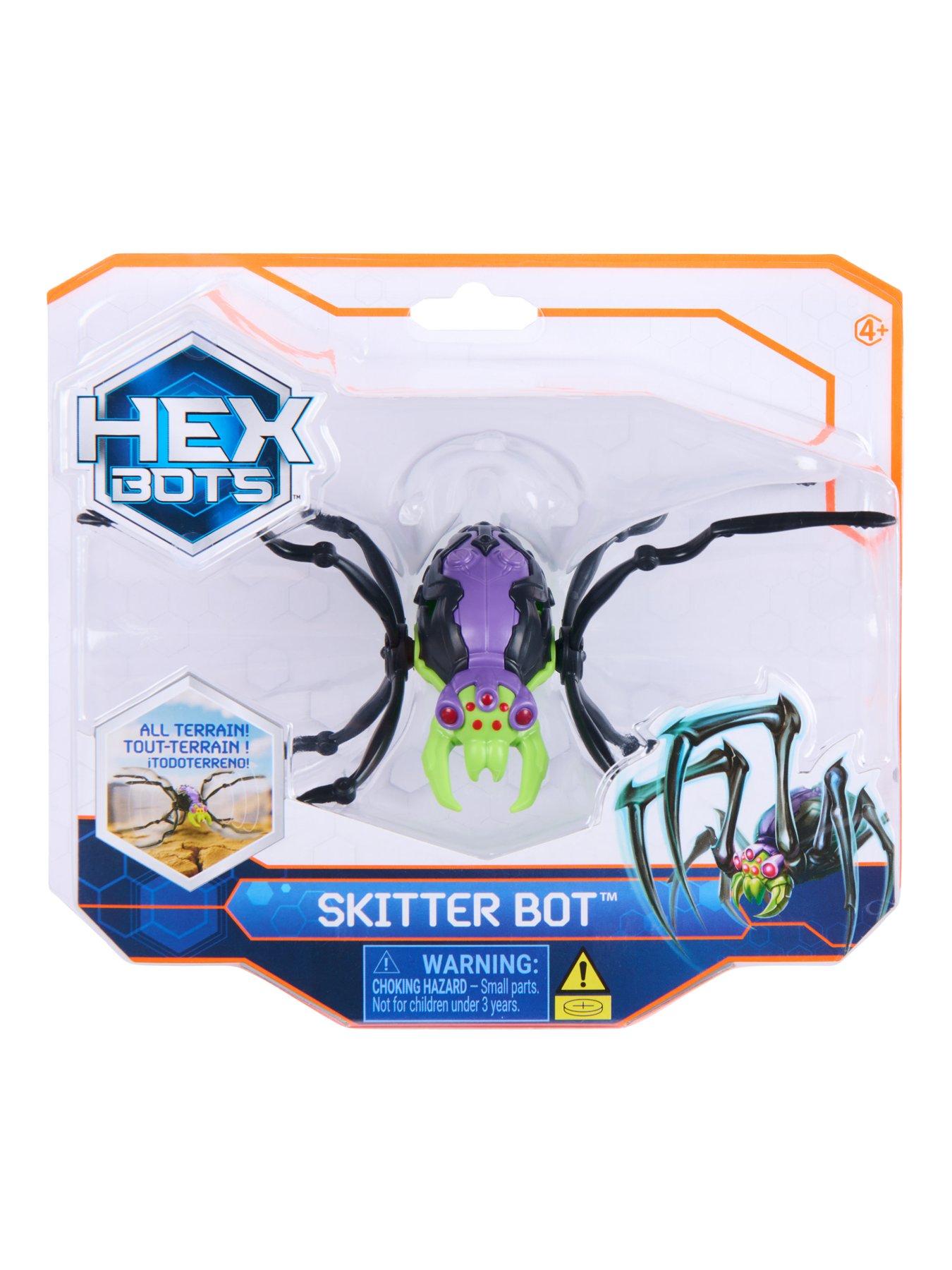 Image 2 of 7 of Hex Bots Skitter Bot - GREEN SPIDER