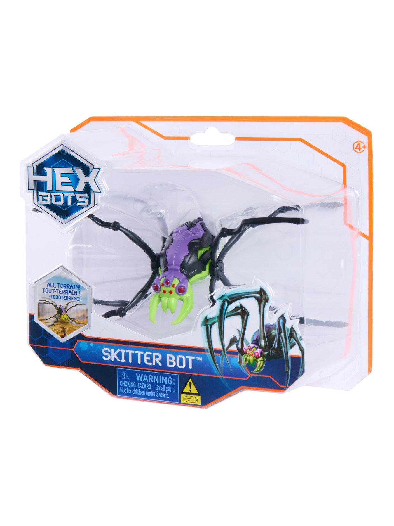 Image 4 of 7 of Hex Bots Skitter Bot - GREEN SPIDER