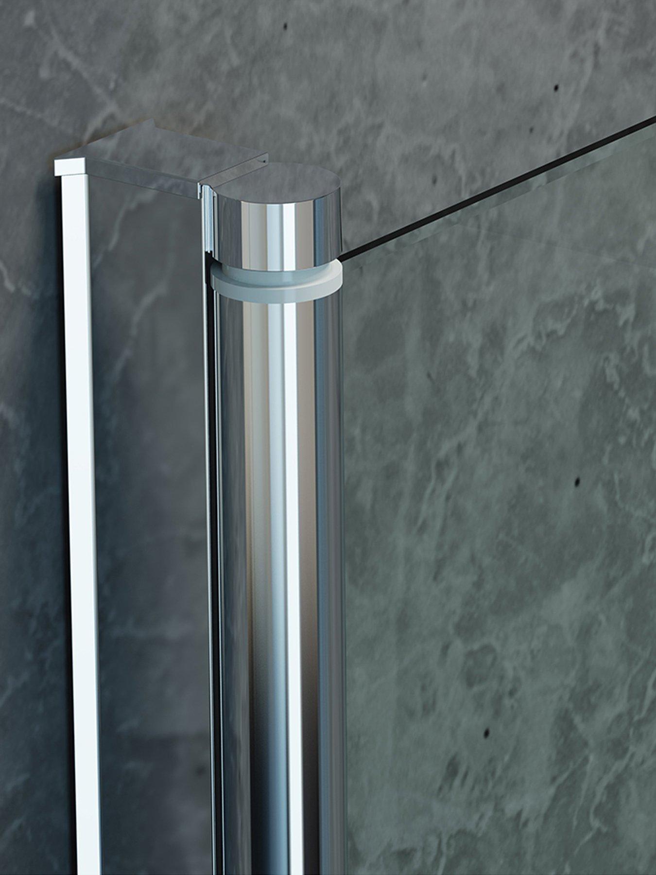 Living and Home 180 Degree Rotation Over Bath Shower Screen | Very