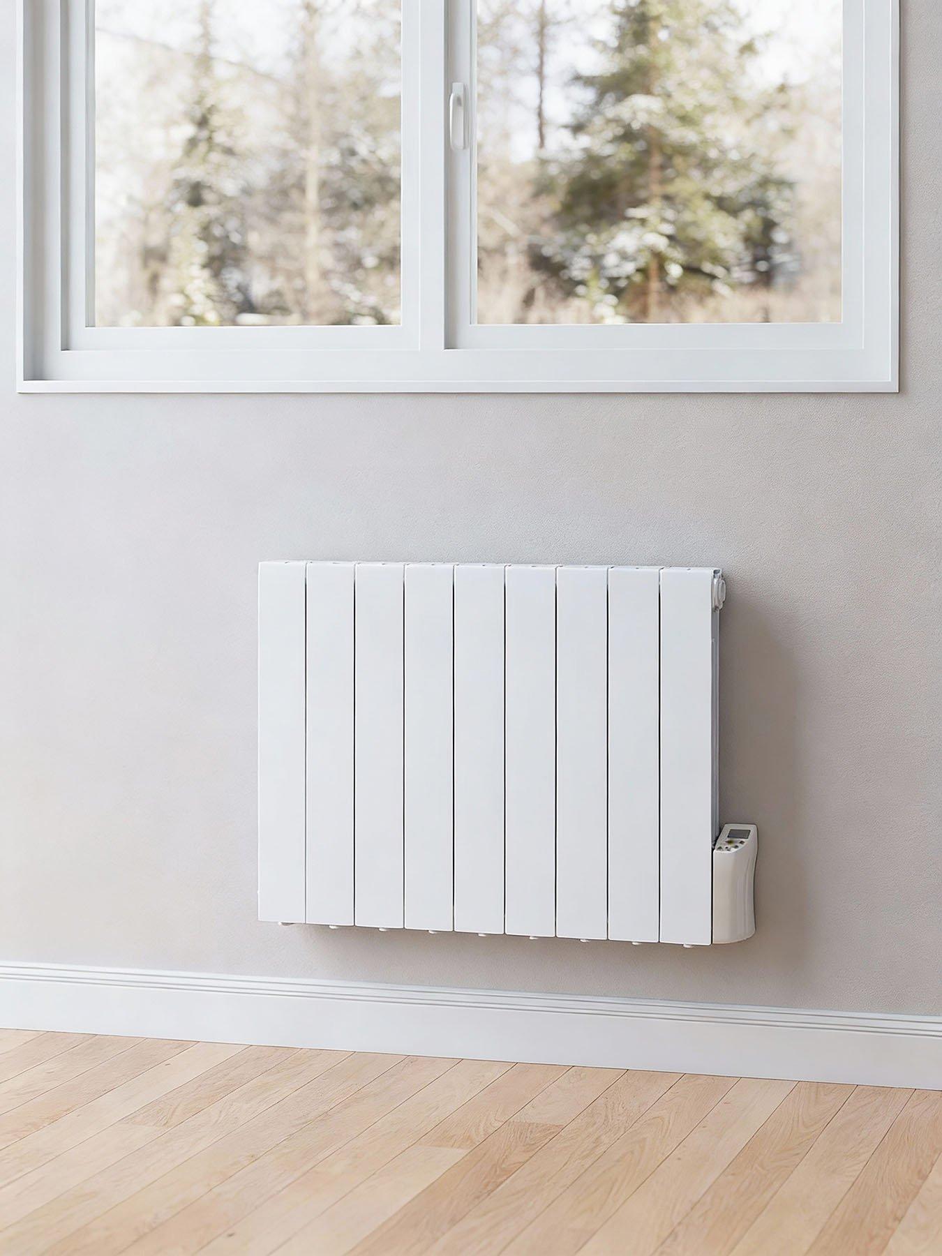 Living and Home 9 Fins 1500w Electric Oil Filled Radiator Space Heater