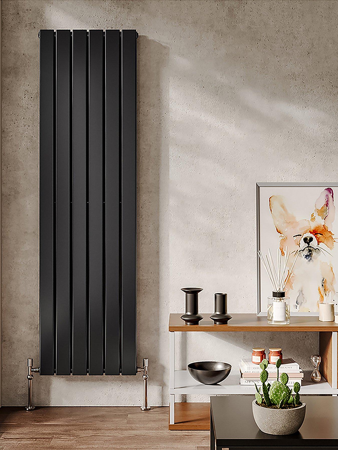 Living and Home Vertical Designer Double Panel Radiator, W 456 Mm X H 1600 Mm