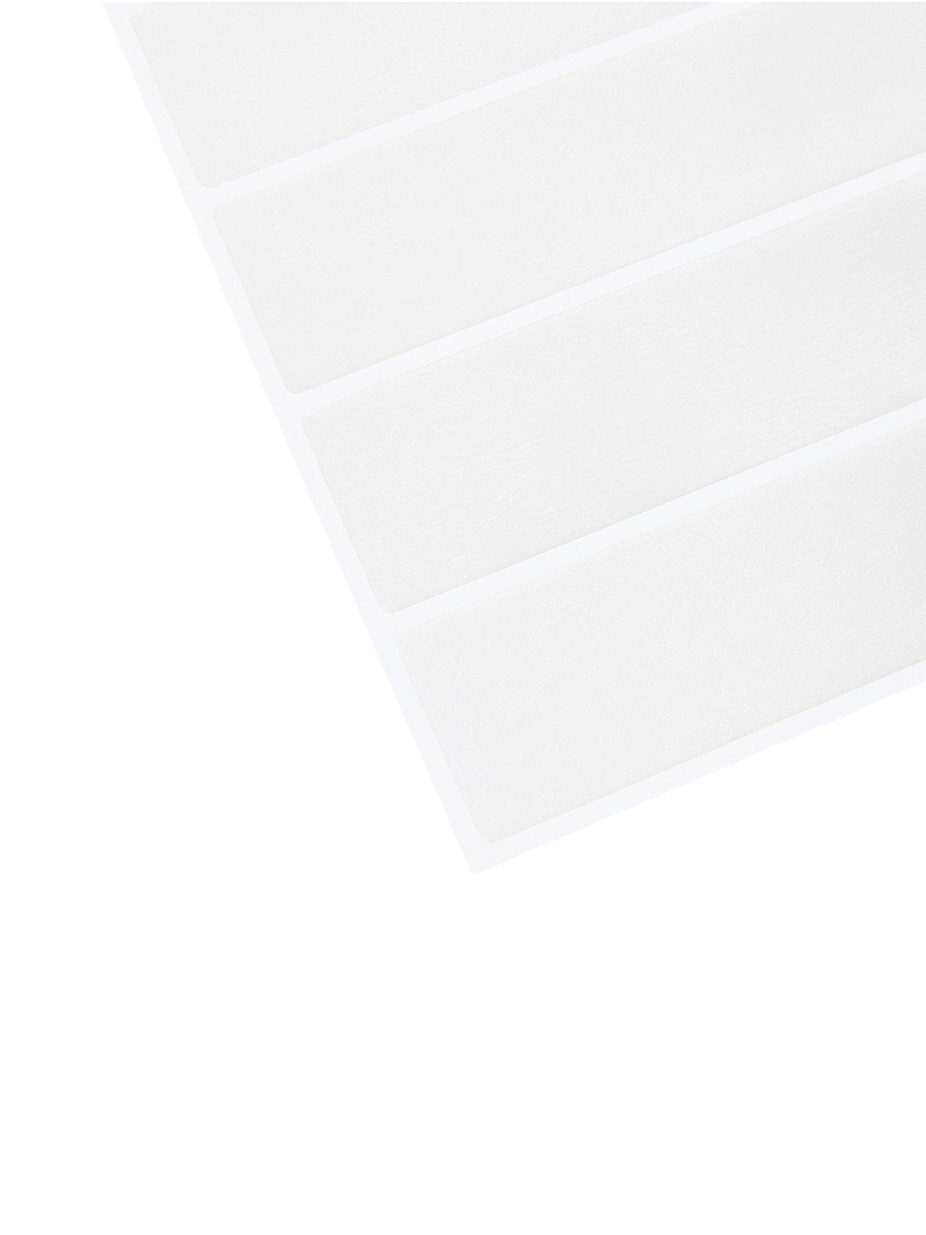Living and Home 10Pcs Light Beige Self-Adhesive Wall Tile Stickers | Very