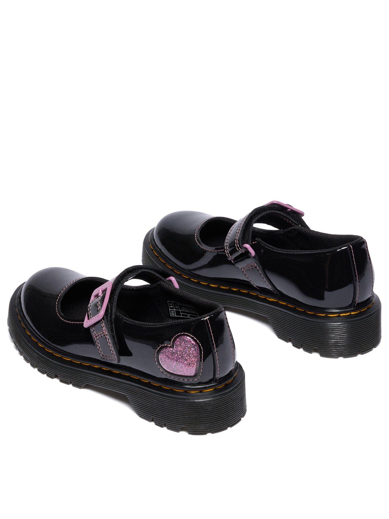 Image 3 of 7 of Dr Martens Junior Mary Jane Bex Patent Shoe - Black Lamper