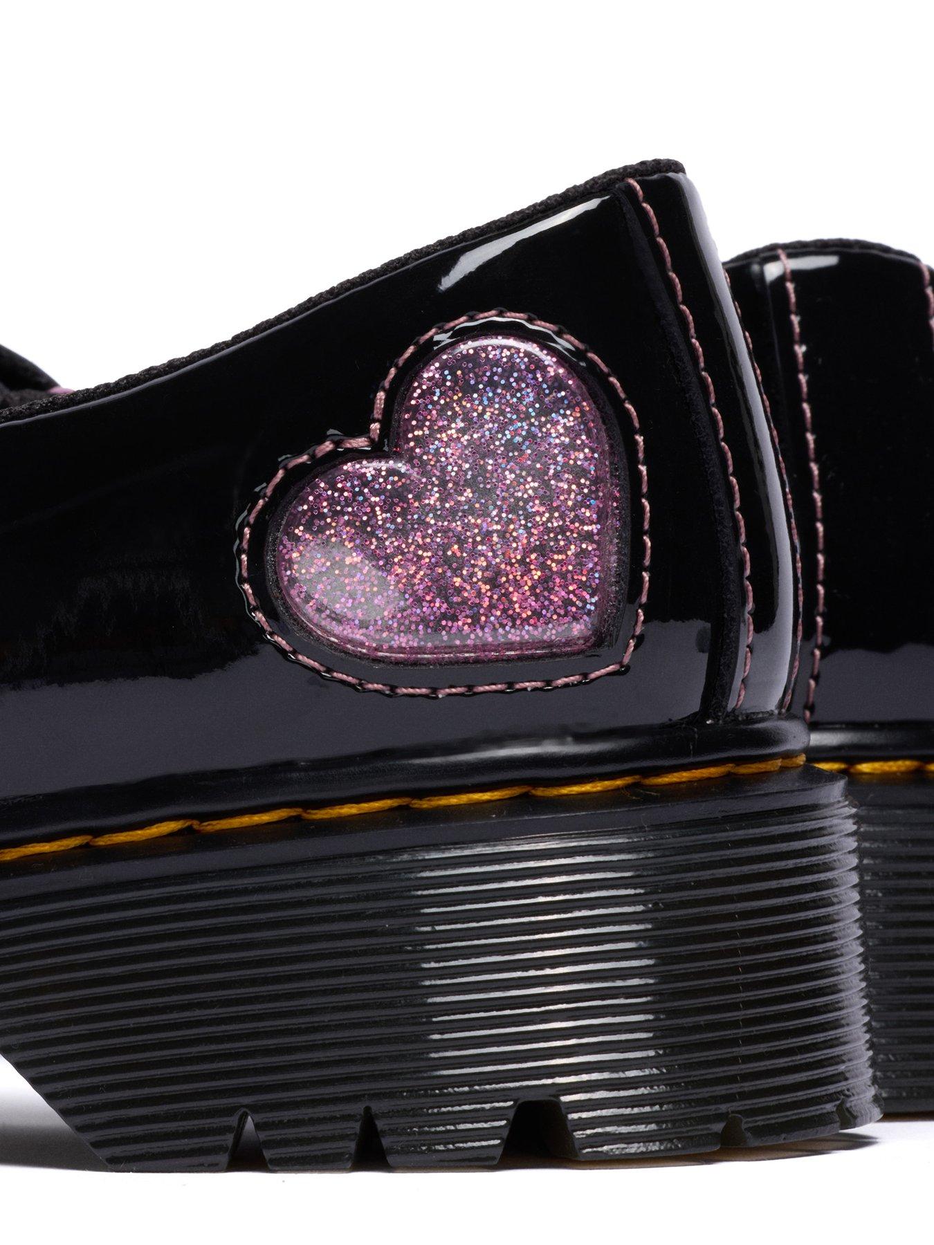 Image 6 of 7 of Dr Martens Junior Mary Jane Bex Patent Shoe - Black Lamper