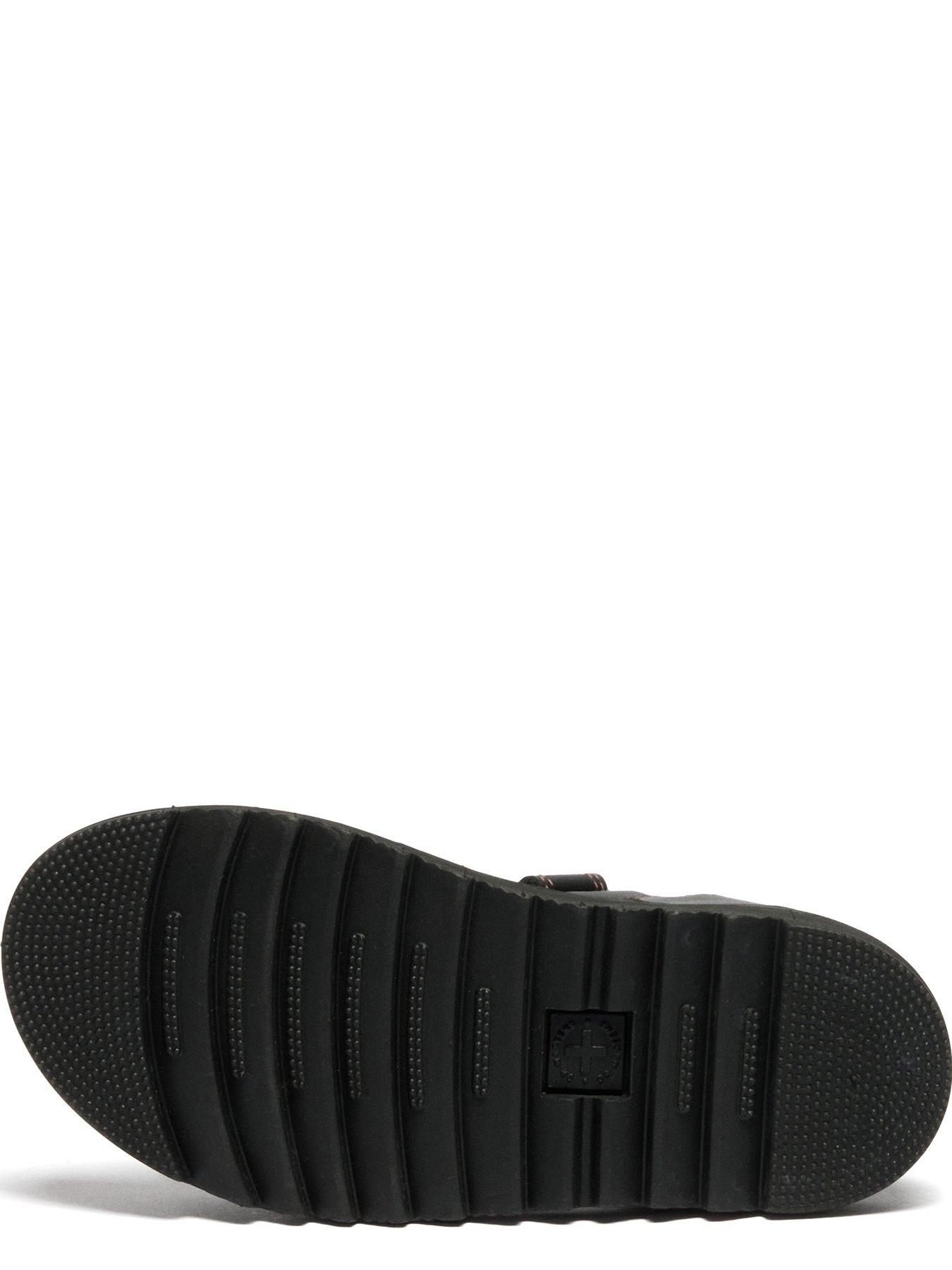 Image 5 of 7 of Dr Martens Junior Marlowe Hearts Leather Sandal - Black