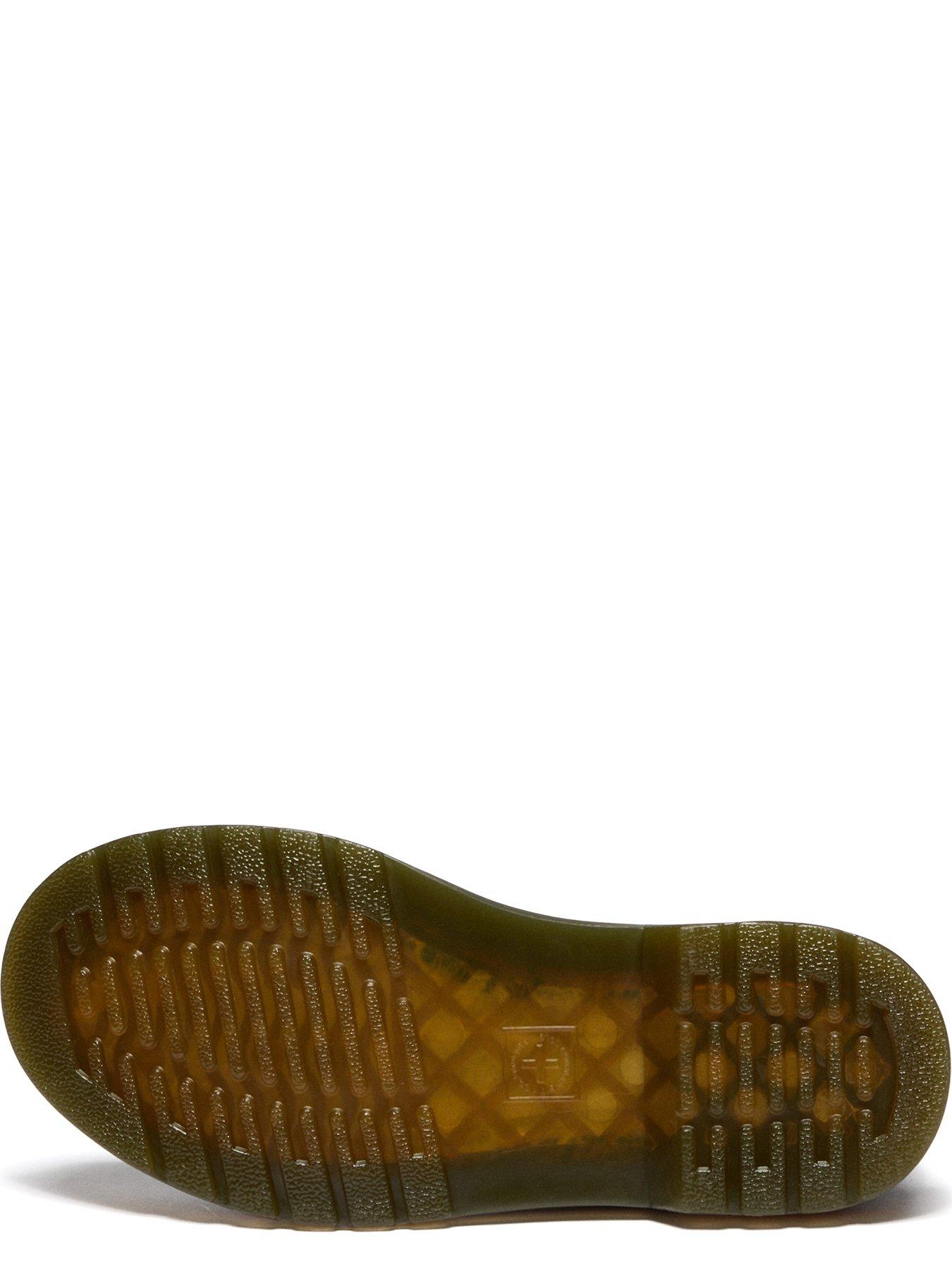 Image 5 of 7 of Dr Martens Junior 1460 Pascal J 8 Eye Boot Dark Brown Tumbled Nubuck