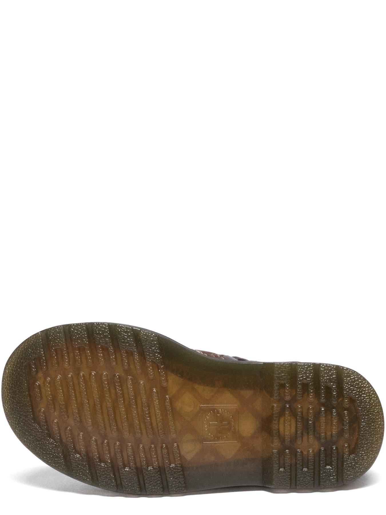 Image 5 of 7 of Dr Martens Toddler 1460 Pascal Tumbled Nubuck Lace-up Boot - Dark Brown
