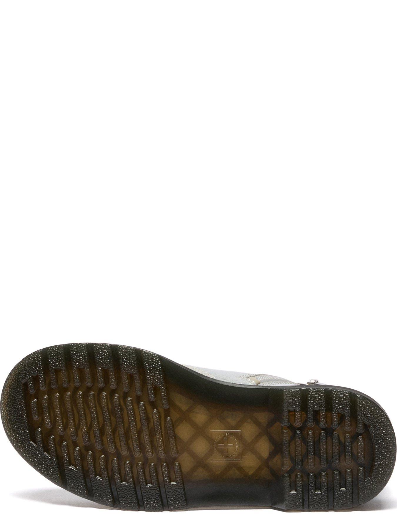 Image 5 of 6 of Dr Martens Junior 1460 8 Eye Leather Boot - Silver Nebula Glitter