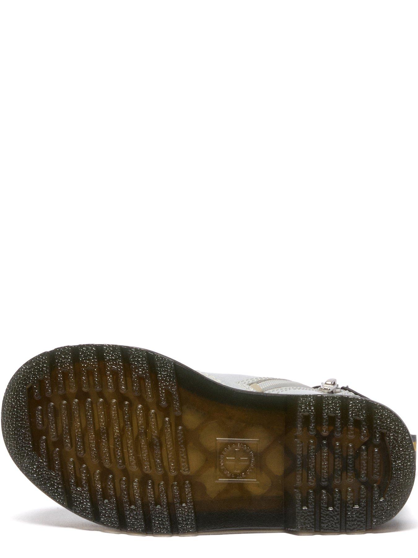 Image 5 of 7 of Dr Martens Toddler 1460 Glitter Lace-up Boot - Silver