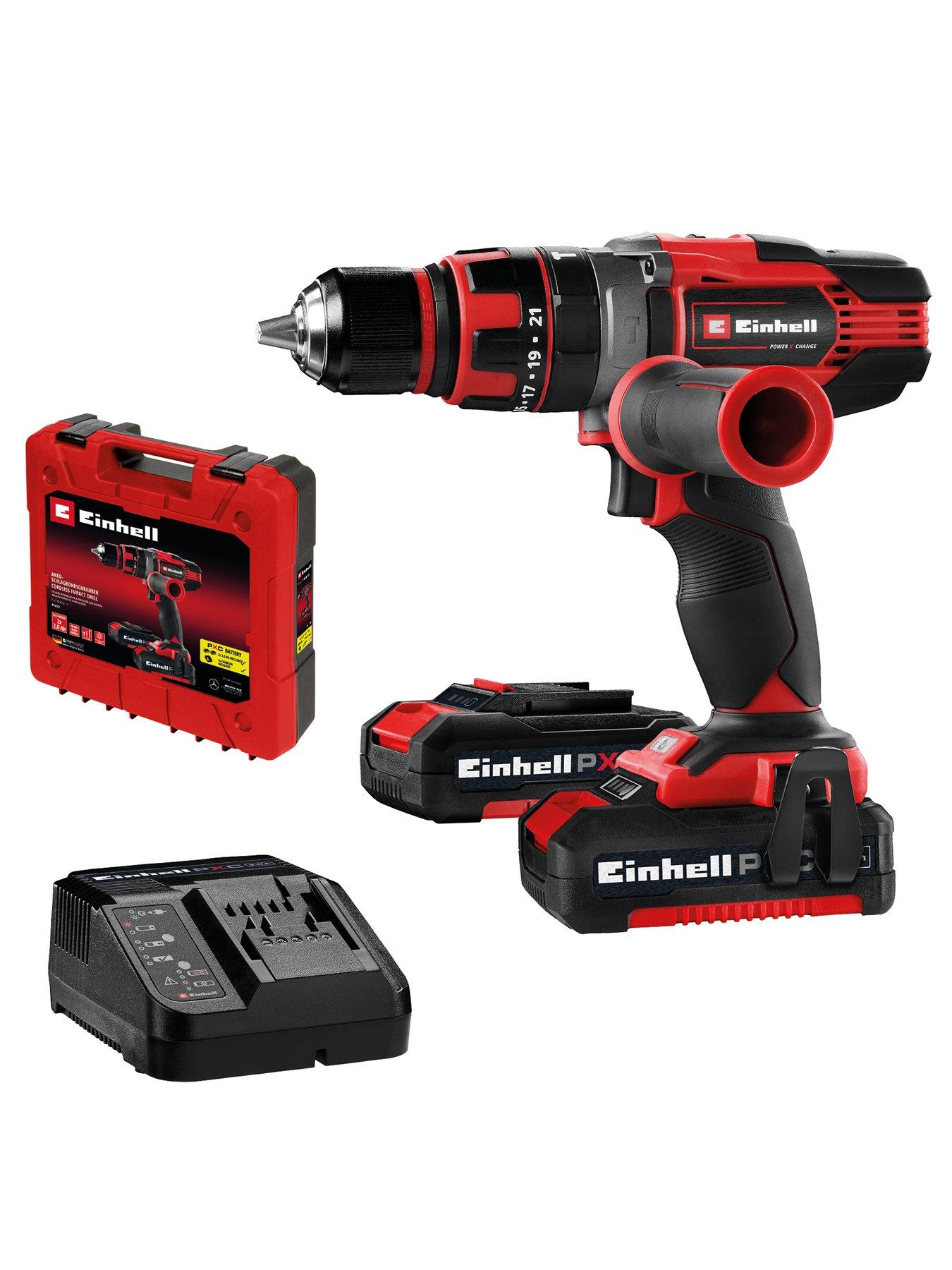 Image 2 of 8 of Einhell PXC 18V 48Nm Combi Drill Kit 2 x 2Ah batteries