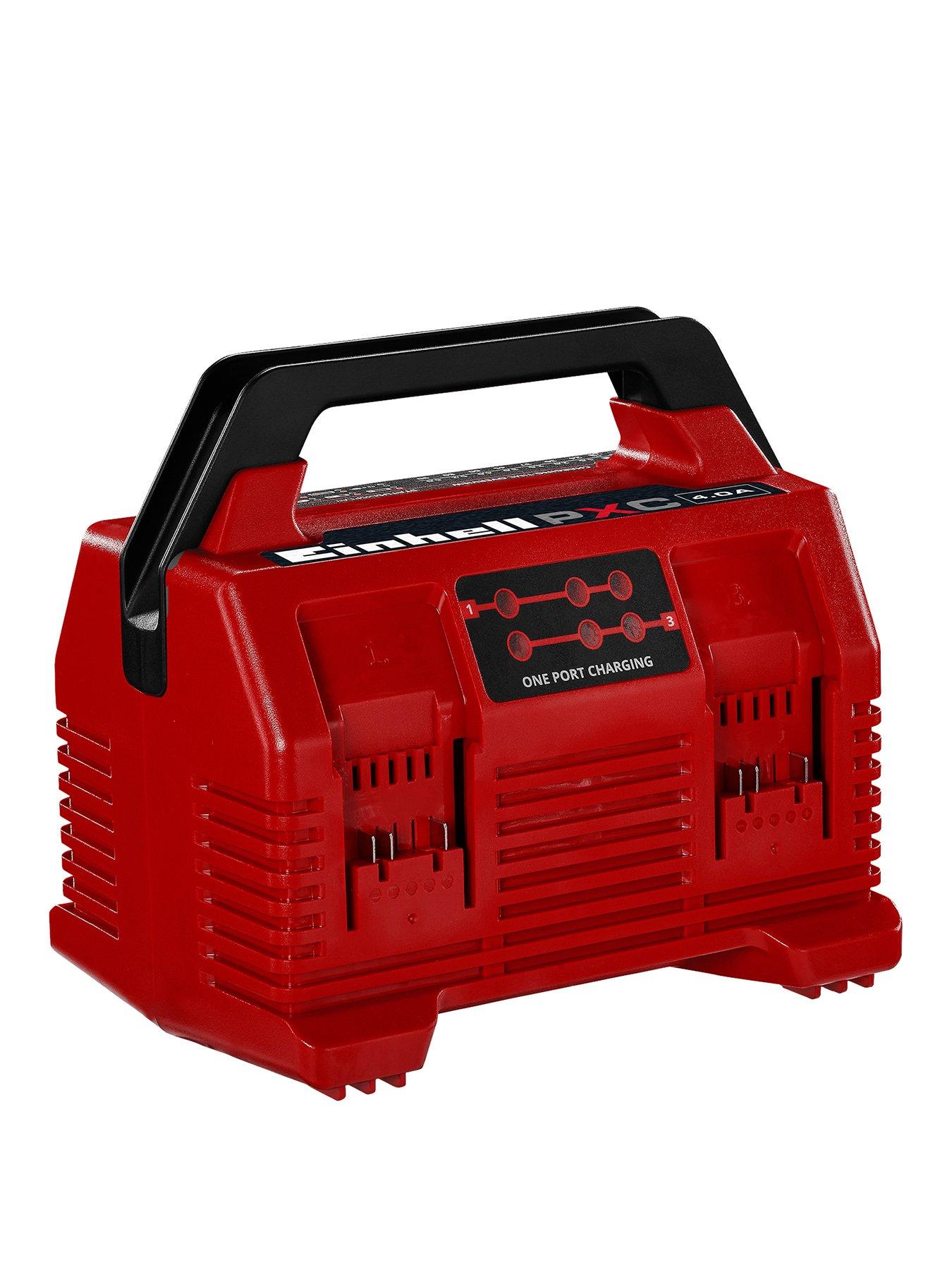 Einhell PXC 2x2 Quad Charger 4A