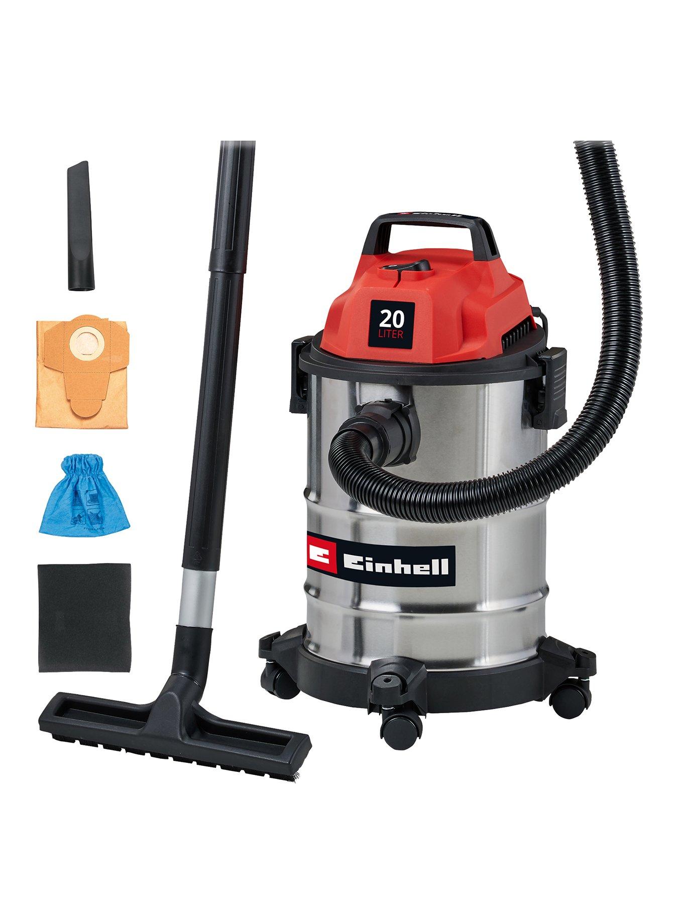 Image 1 of 6 of Einhell 20 Litre Stainless Steel Wet & Dry Vac