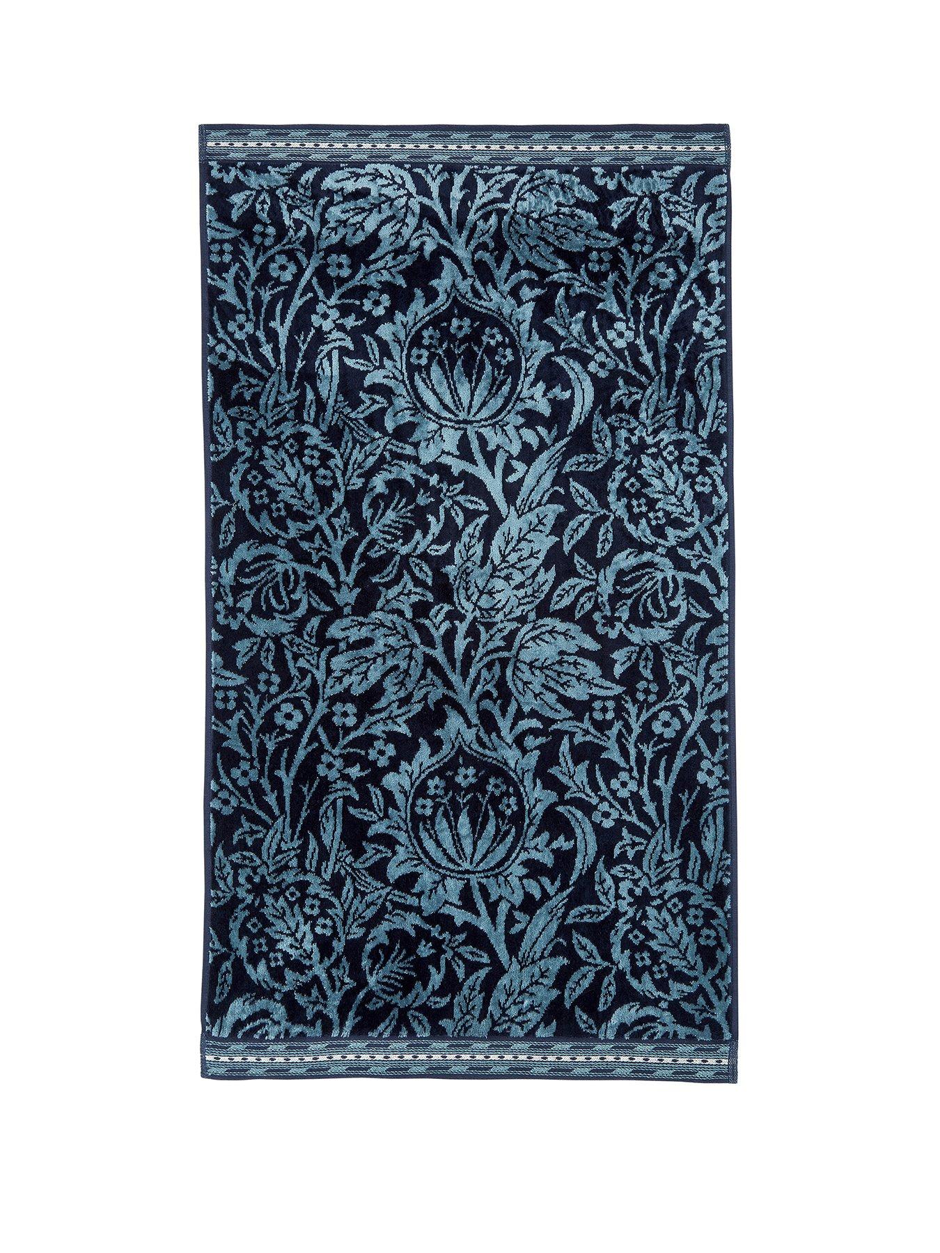 Image 2 of 3 of Morris & Co Elmcote Hand Towel River Wandle
