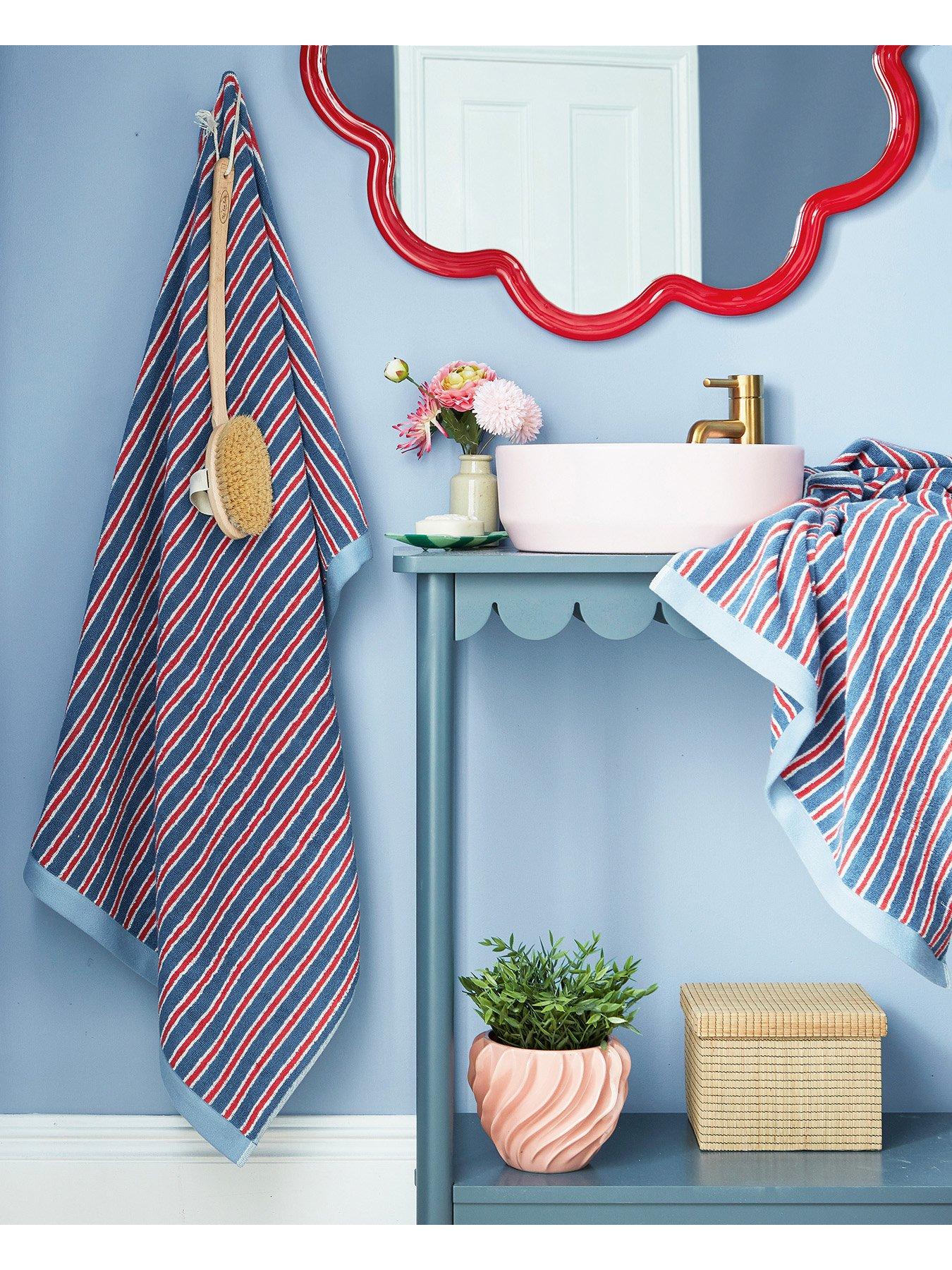 Land & Shore Causeway Stripe Towel Collection