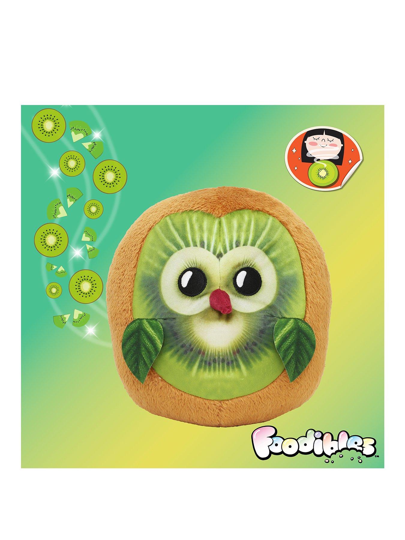 Foodibles Series 2 Large Scented Plushies Kiwi Owl