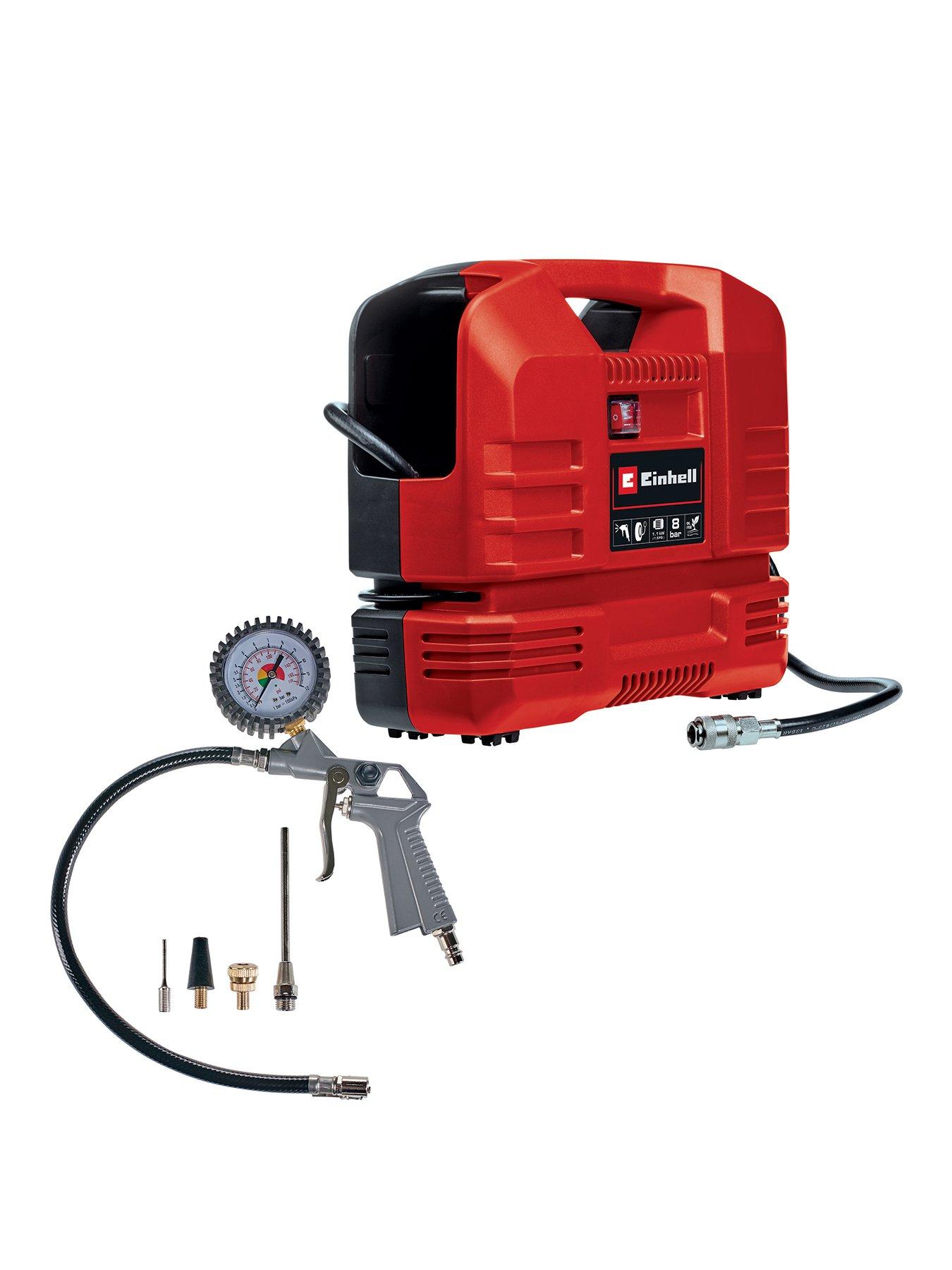 Image 1 of 7 of Einhell 1.47HP 8 Bar Portable Oil Free Compressor