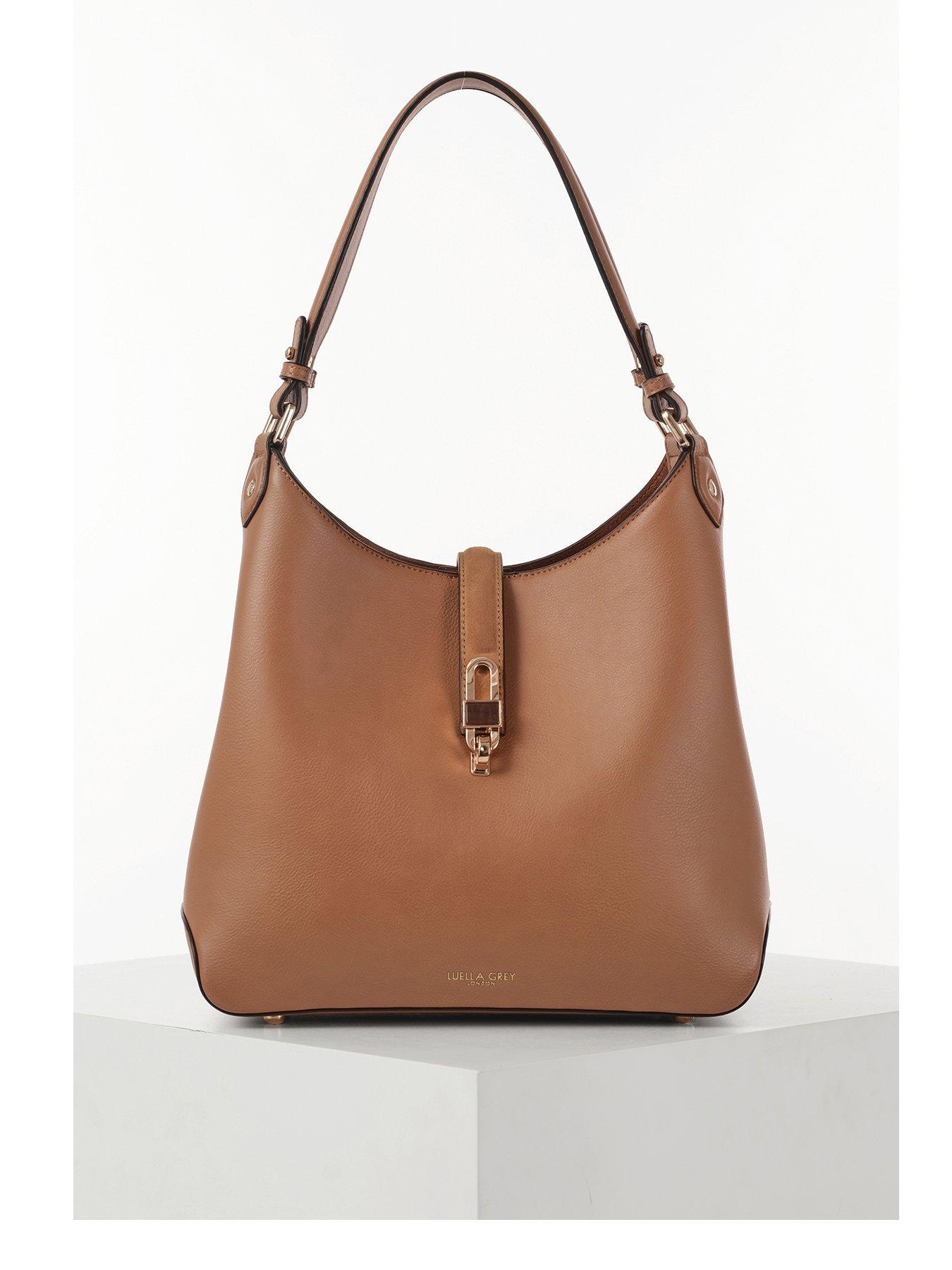 Image 2 of 5 of Luella Grey Romany Camel Hobo Tote