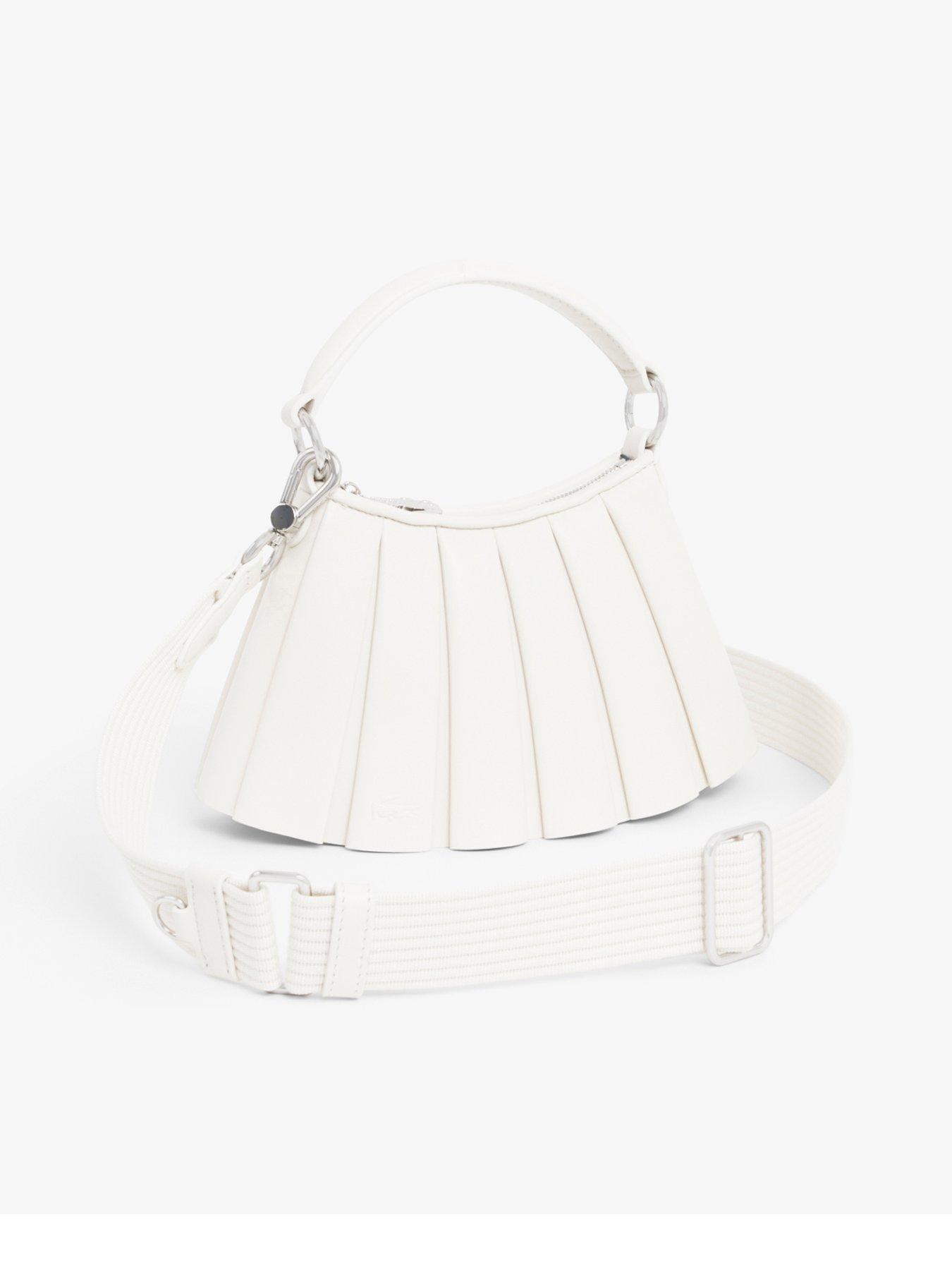 Lacoste Mini Lenglen Leather Bag - Christalline