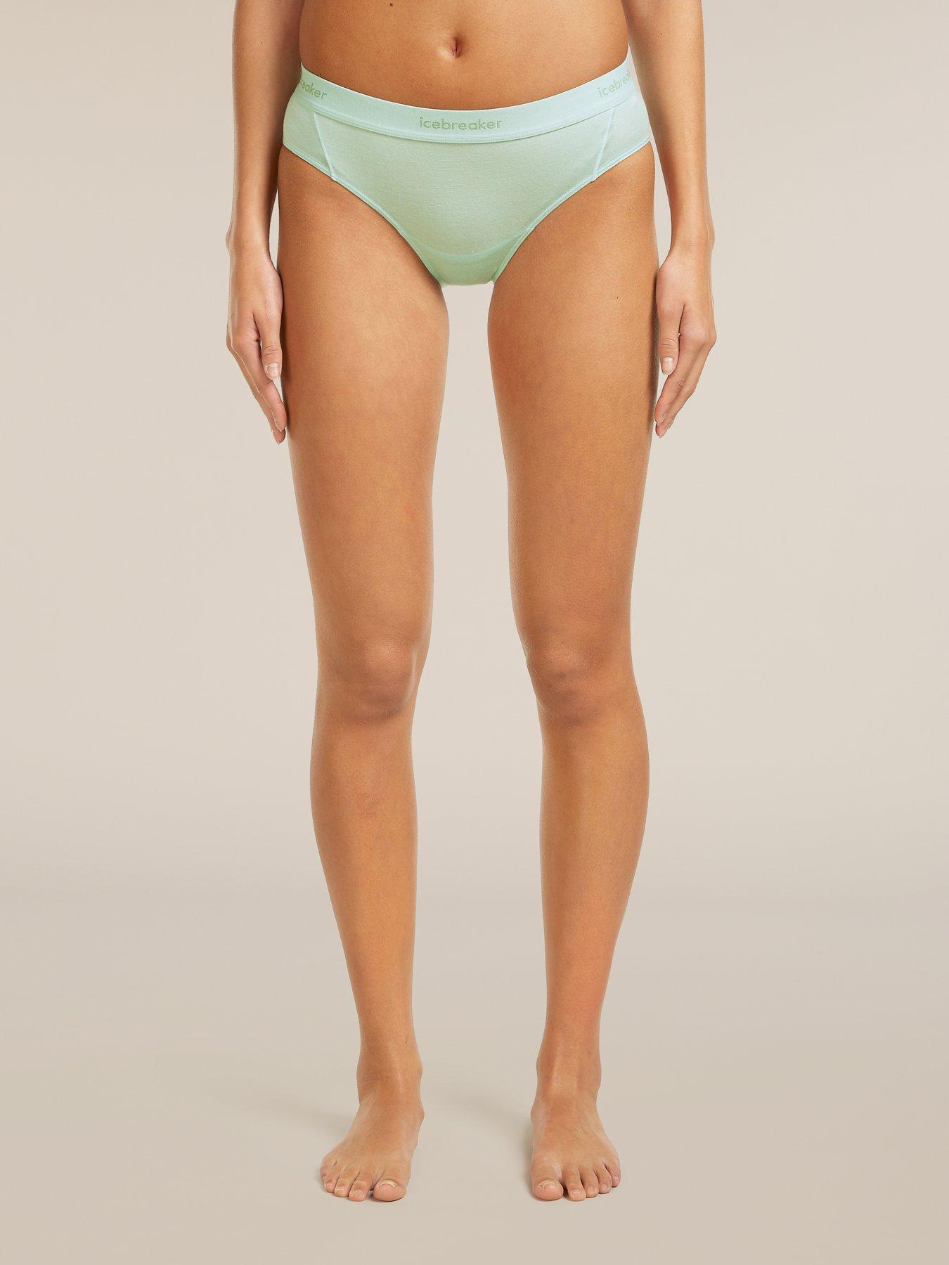 Icebreaker Womens Merino 125 Cool-Lite Sprite Hipster Briefs - Green