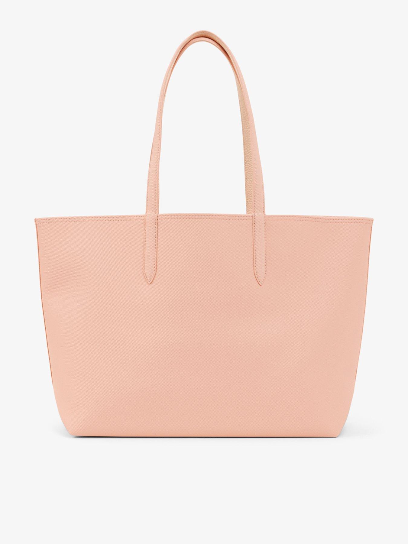Image 3 of 4 of Lacoste Anna Reversible Tote With Pouch - Pink