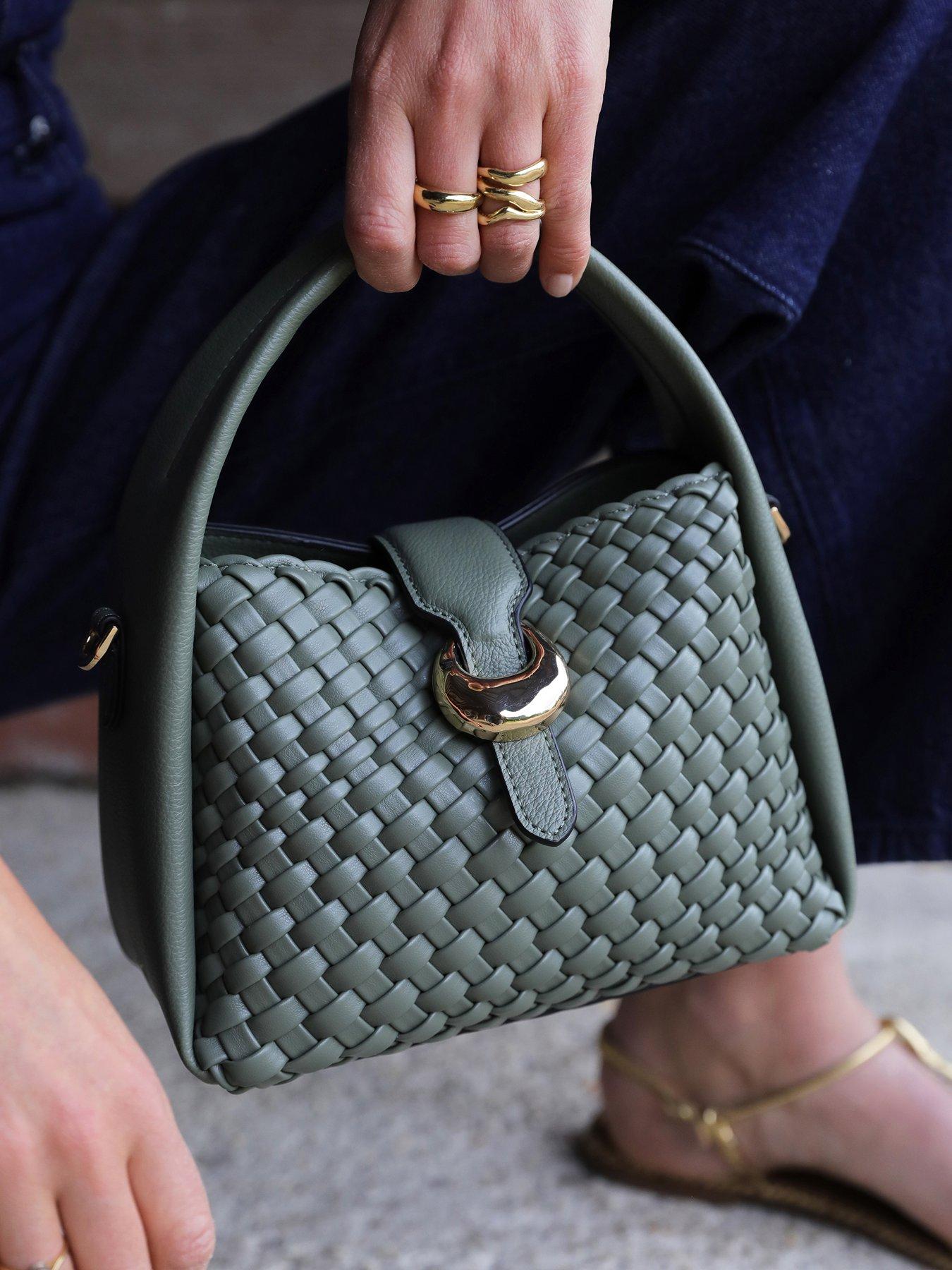 Luella Grey Maggie Khaki Weave Crossbody