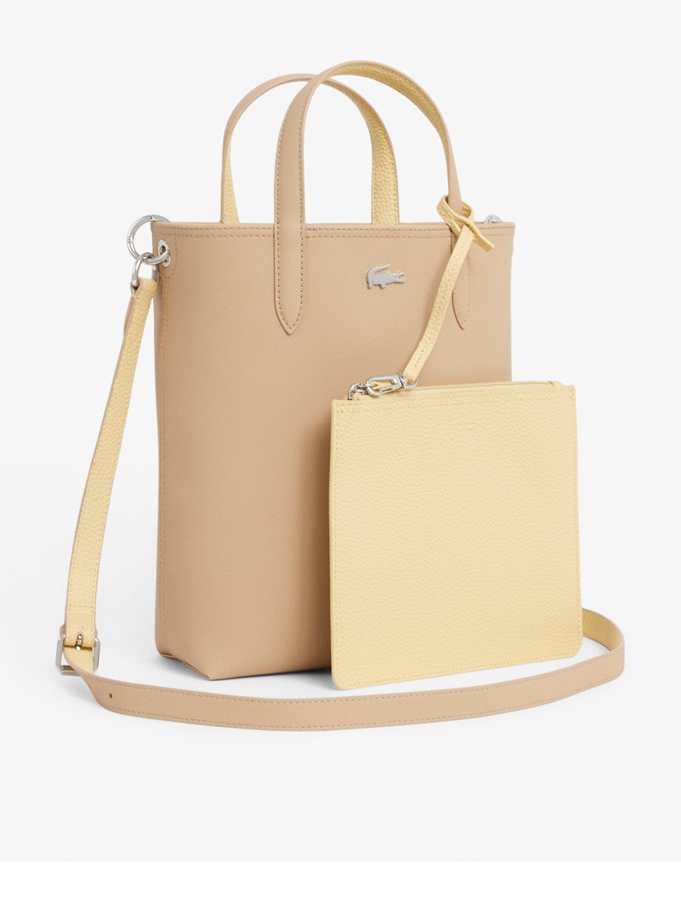 Image 1 of 3 of Lacoste Anna Small Tote Bag - Beige
