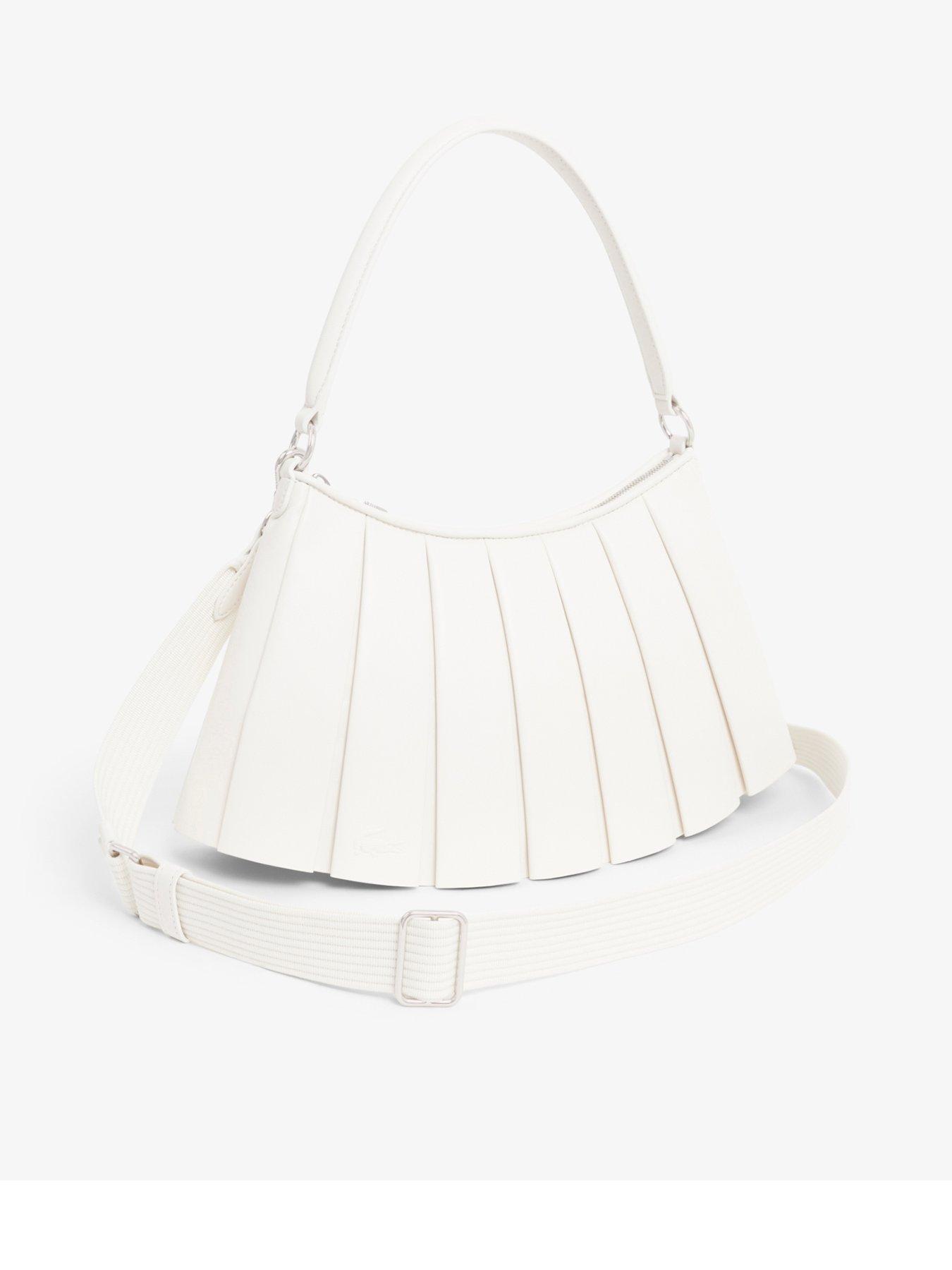 Image 1 of 5 of Lacoste Large Leglen Pleated Bag