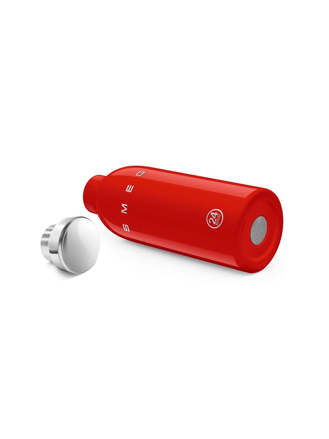 Image 3 of 6 of Smeg X 24bottles Lightweight And Leakproof Clima Bottle, Stainless Steel, 500ml, Red