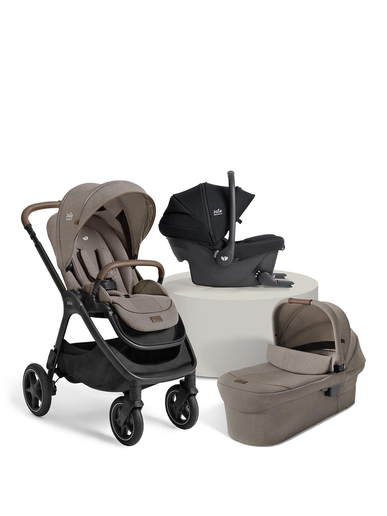 Image 1 of 7 of Joie Finiti Flex Click &amp; Go Travel System - Maple