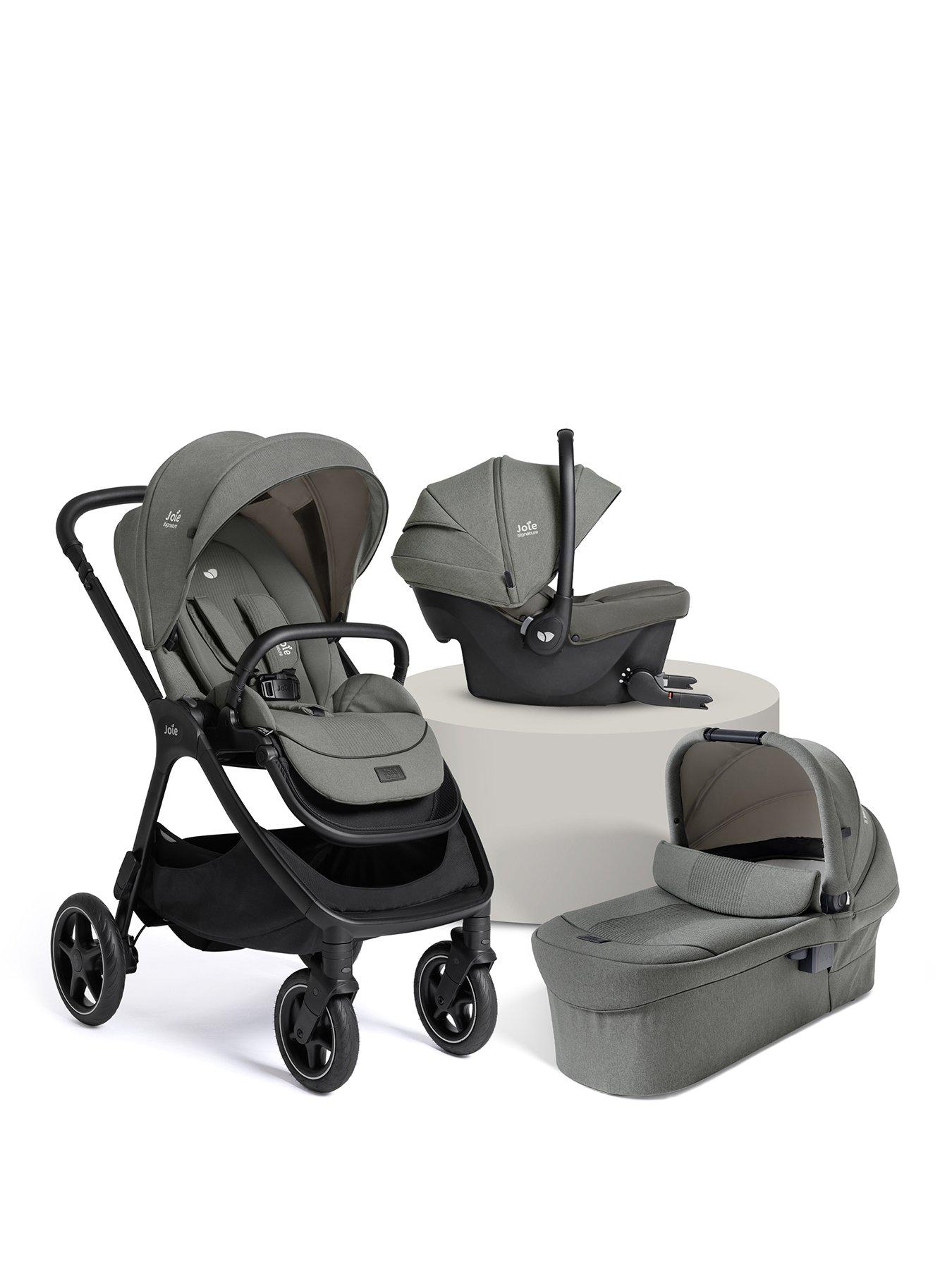 Joie Finiti Flex Click & Go Travel System - Evergreen