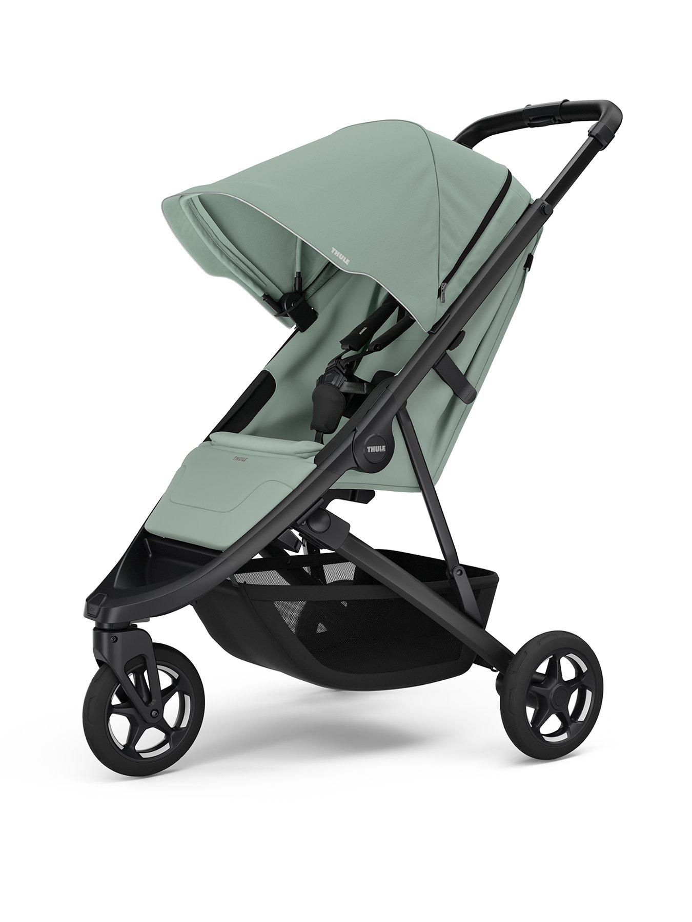 THULE Thule Spring 2 stroller mist green on black