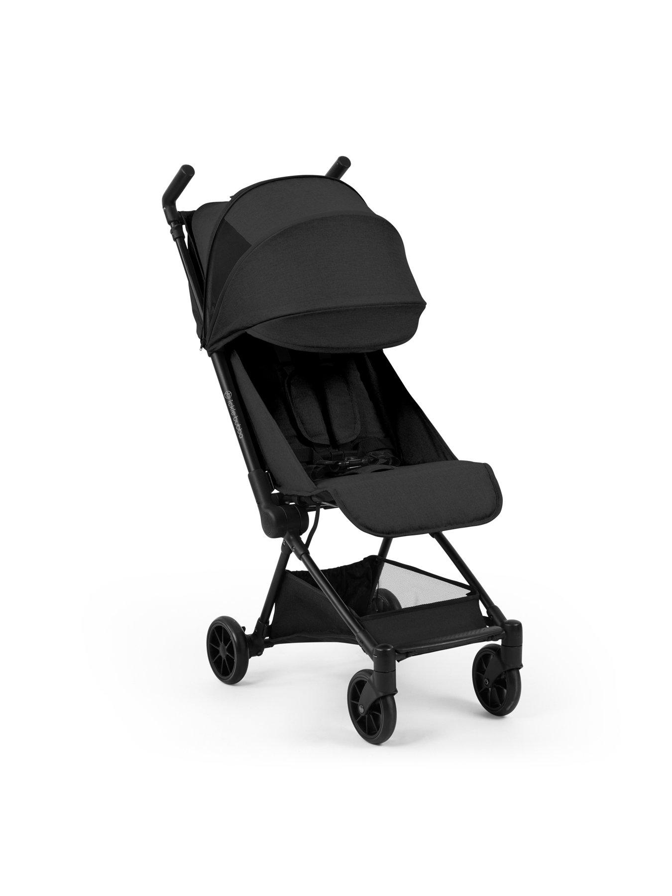 Image 2 of 6 of Ickle Bubba Pisces Ultra-Compact Cabin Size Stroller - Black