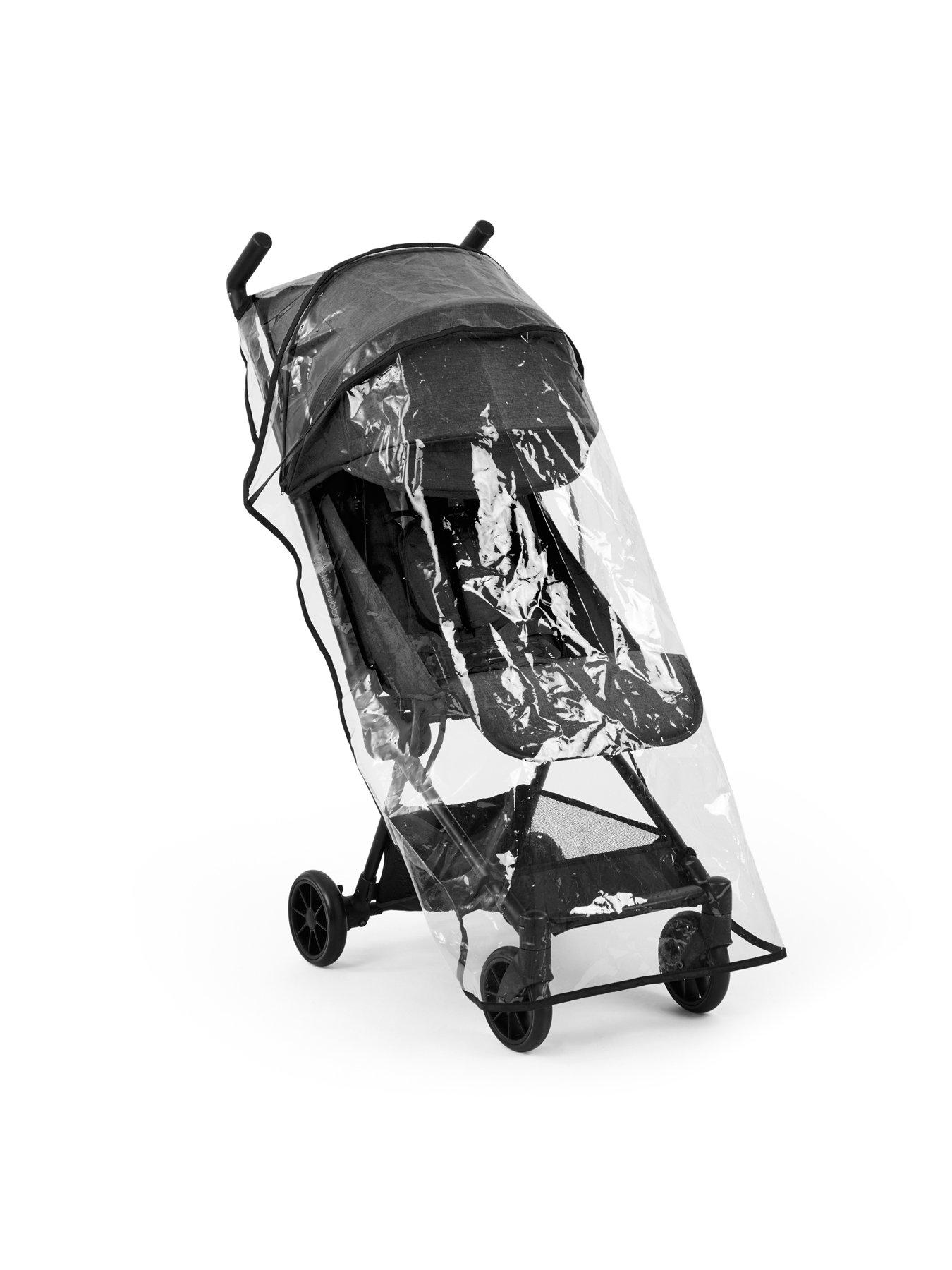Image 5 of 6 of Ickle Bubba Pisces Ultra-Compact Cabin Size Stroller - Black