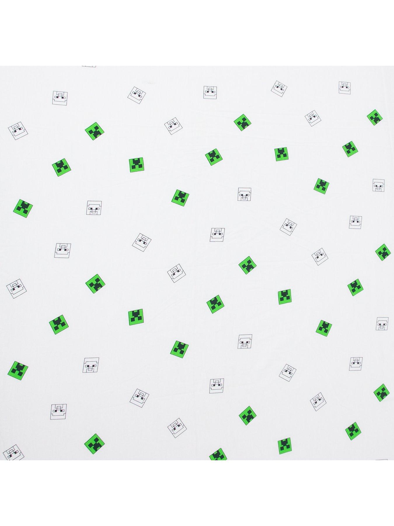 Image 5 of 7 of Minecraft Minecraft Grids Fitted Sheet