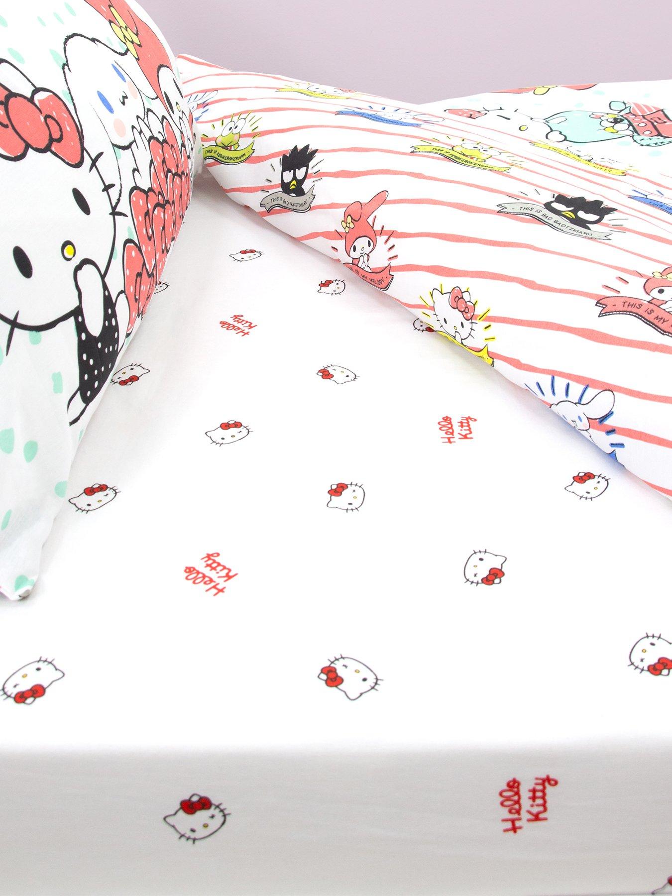 Hello Kitty Sleepover Fitted Sheet