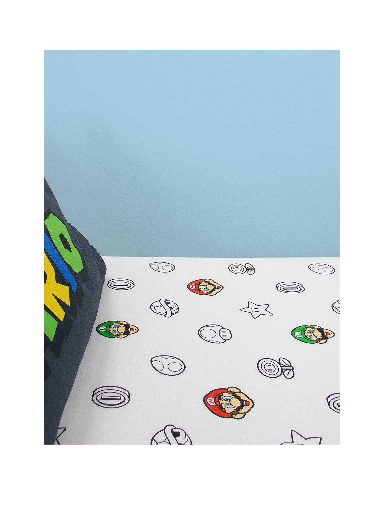 Image 2 of 6 of Nintendo Pair Fitted Sheet&nbsp;- Single