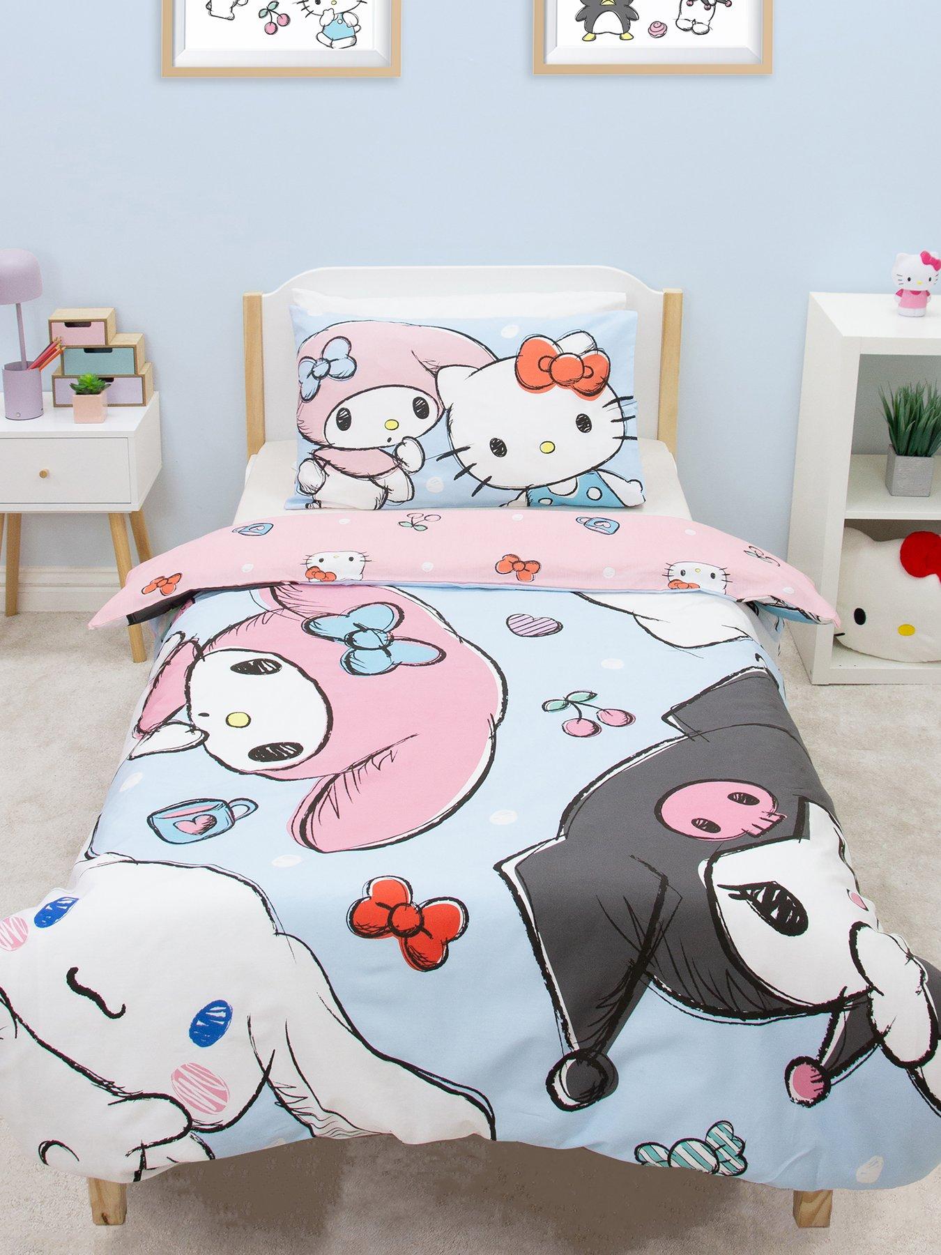 Hello Kitty Sugar Panel Duvet- Single