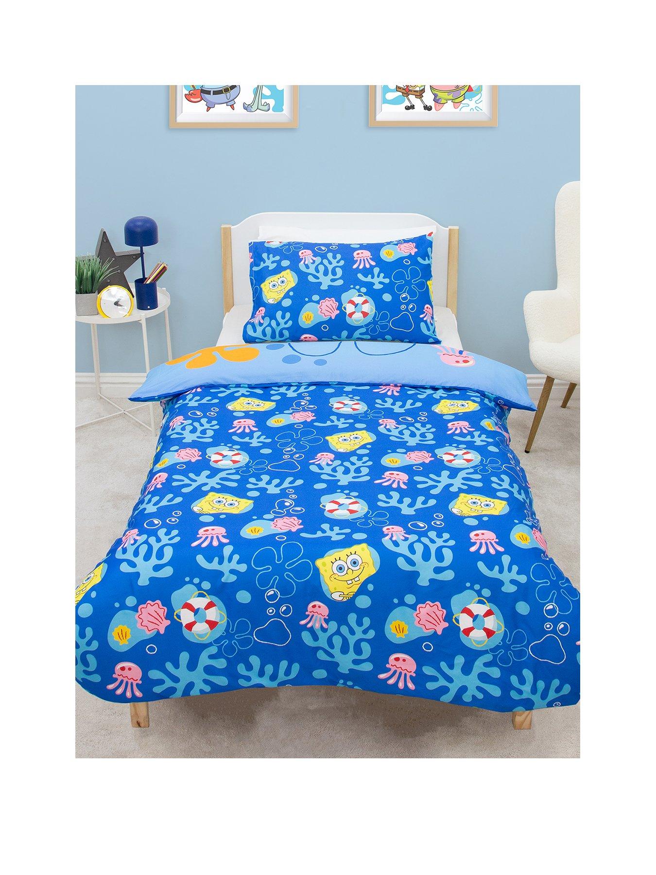 Image 2 of 7 of Spongebob Squarepants Spongebob Square Pants Squared Panel Duvet- Single
