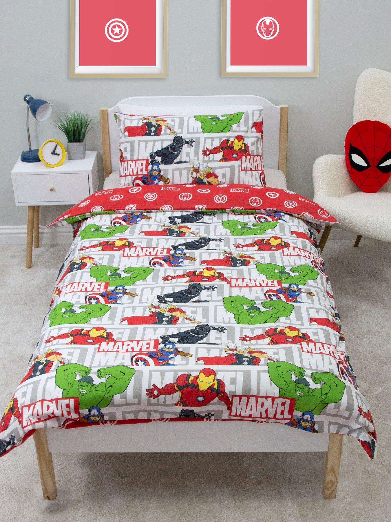 Marvel Avengers Avengers Heroes Rotary Duvet- Single